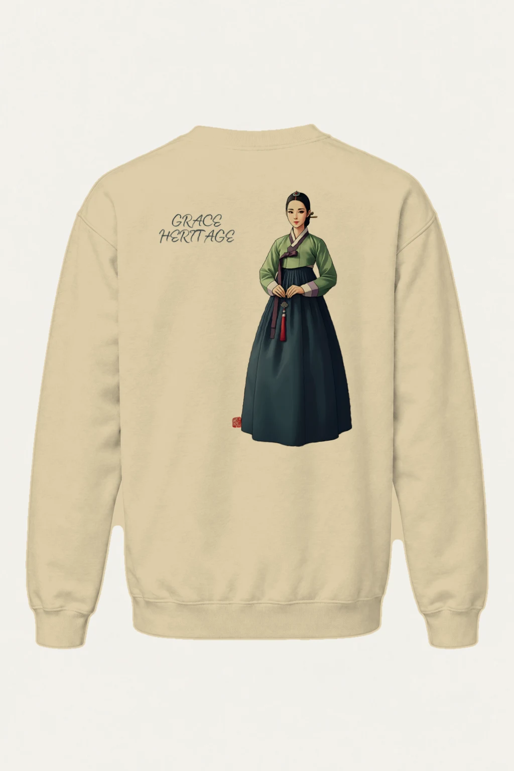 "Grace Heritage" Heavy Blend Unisex Crewneck Sweatshirt | Gildan 18000