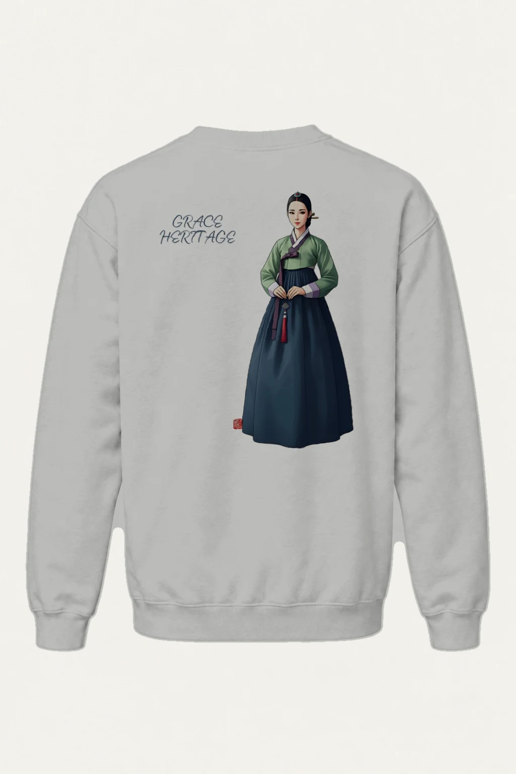 "Grace Heritage" Heavy Blend Unisex Crewneck Sweatshirt | Gildan 18000