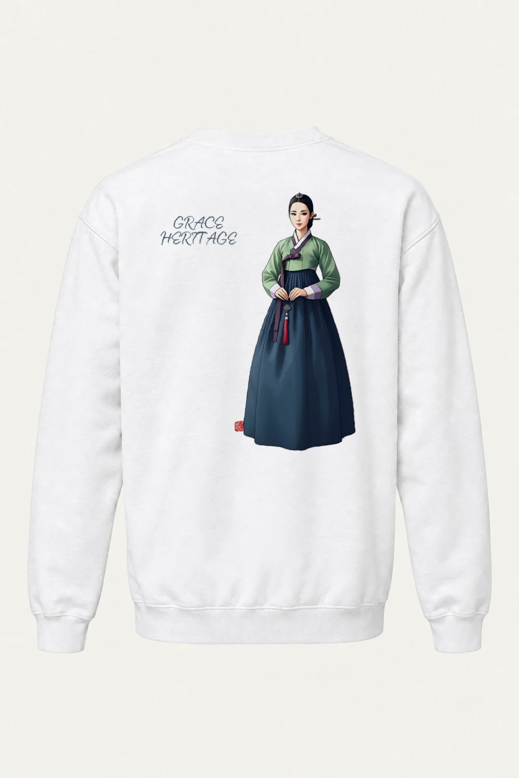 "Grace Heritage" Heavy Blend Unisex Crewneck Sweatshirt | Gildan 18000