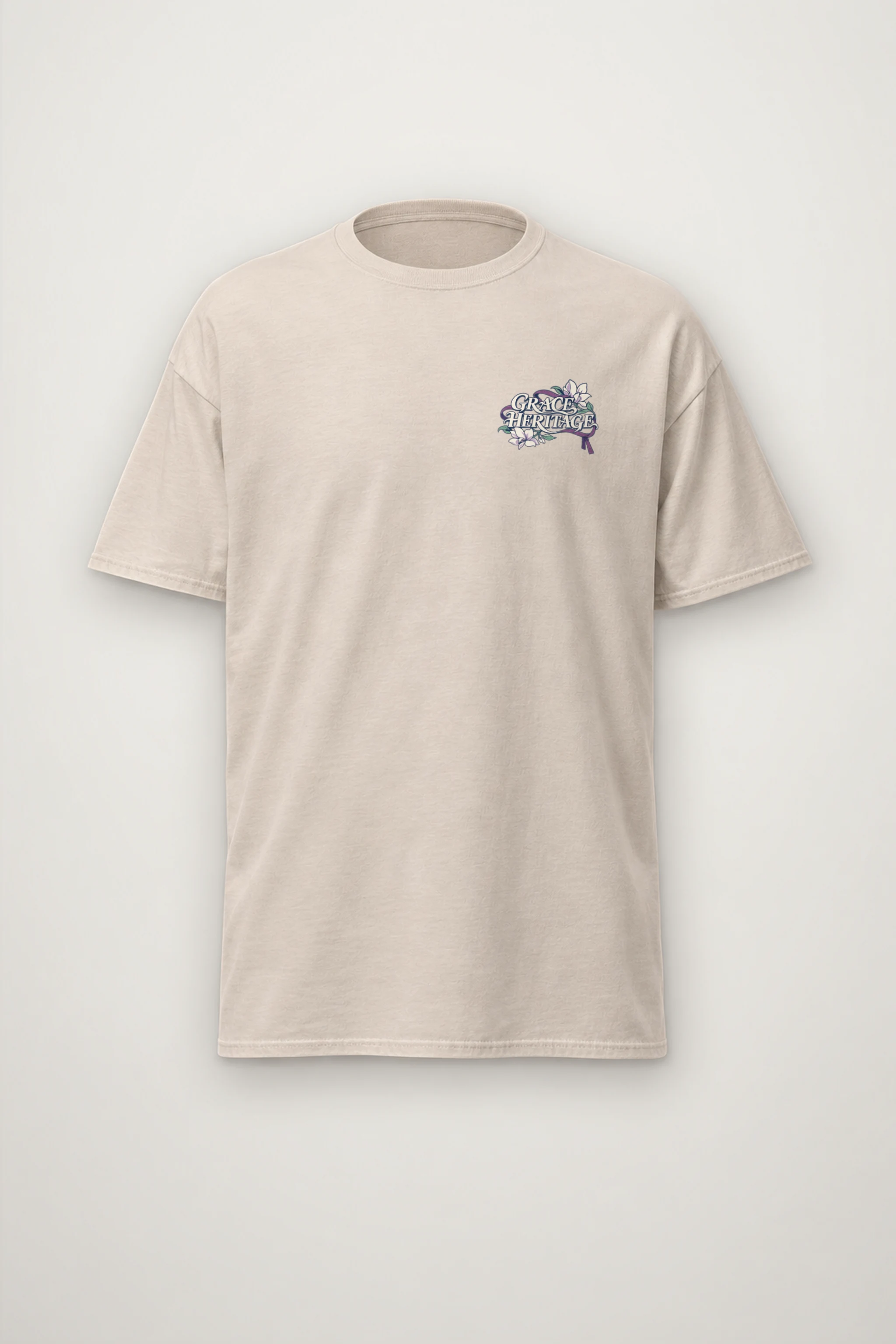 "Grace Heritage" Heavyweight Unisex Crewneck T-shirt