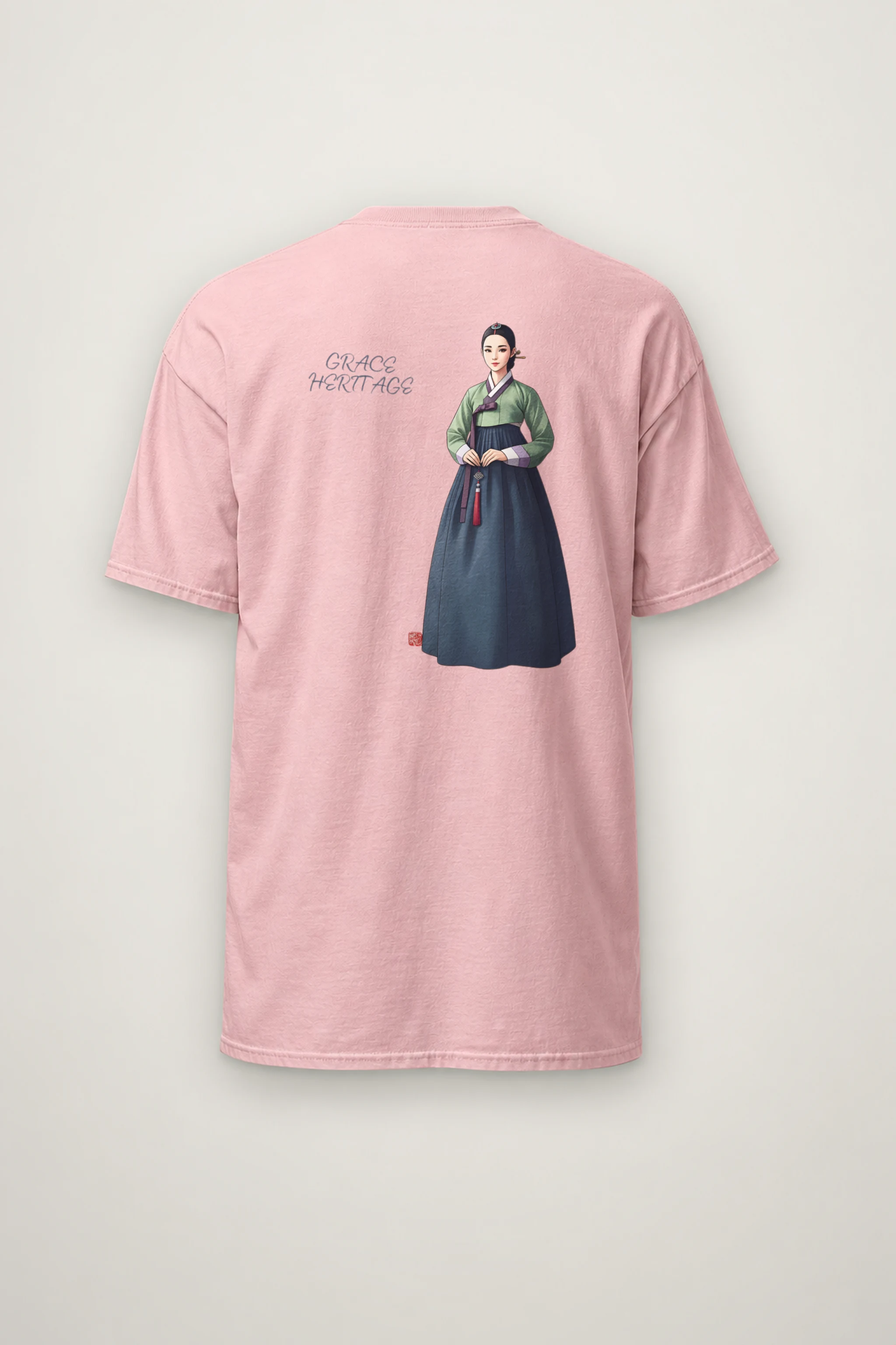 "Grace Heritage" Heavyweight Unisex Crewneck T-shirt