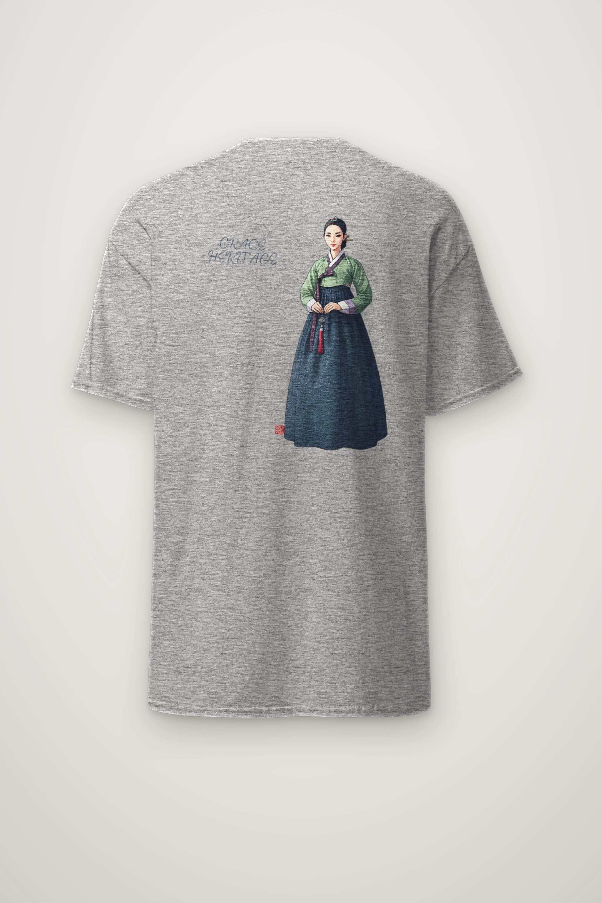 "Grace Heritage" Heavyweight Unisex Crewneck T-shirt