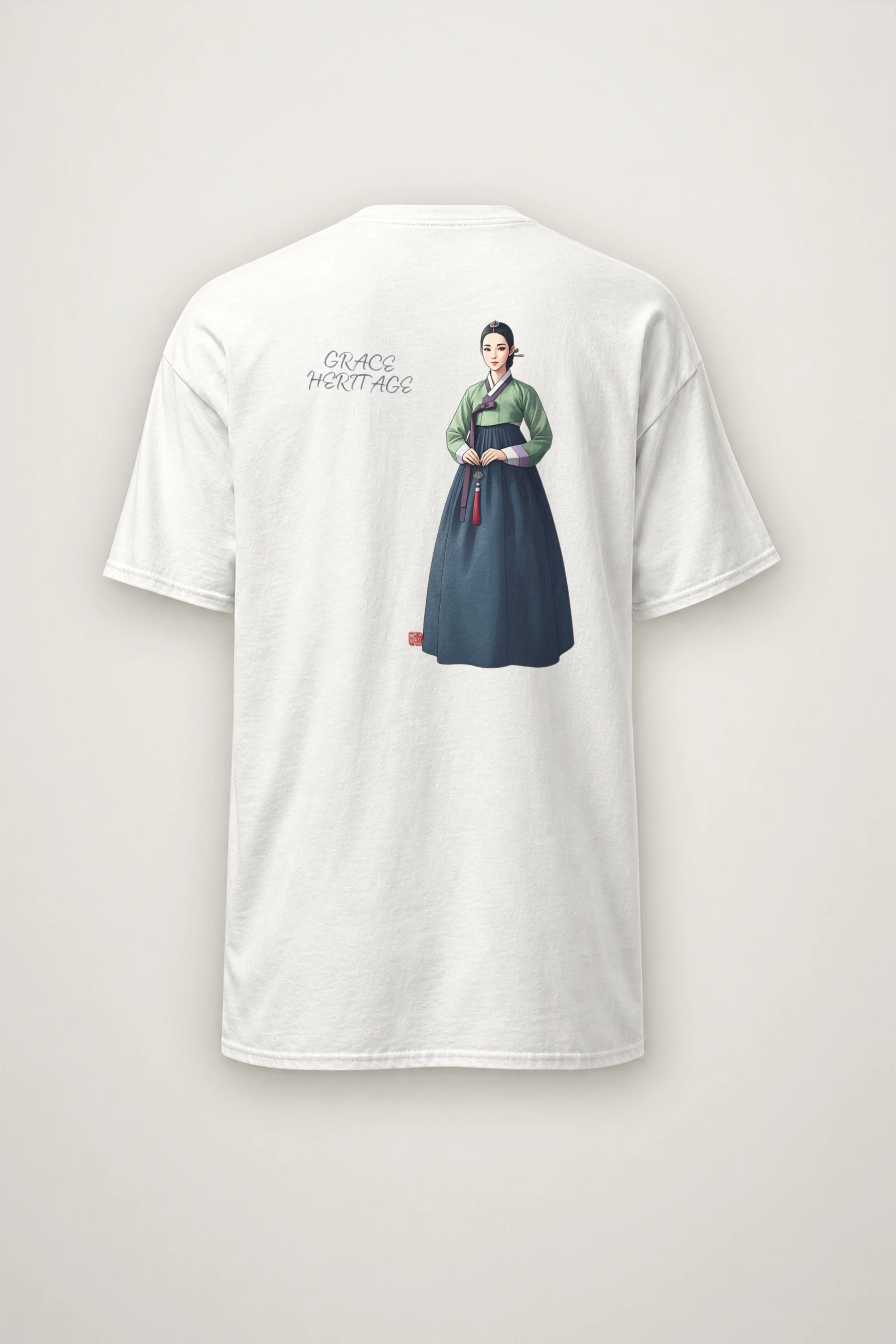 "Grace Heritage" Heavyweight Unisex Crewneck T-shirt