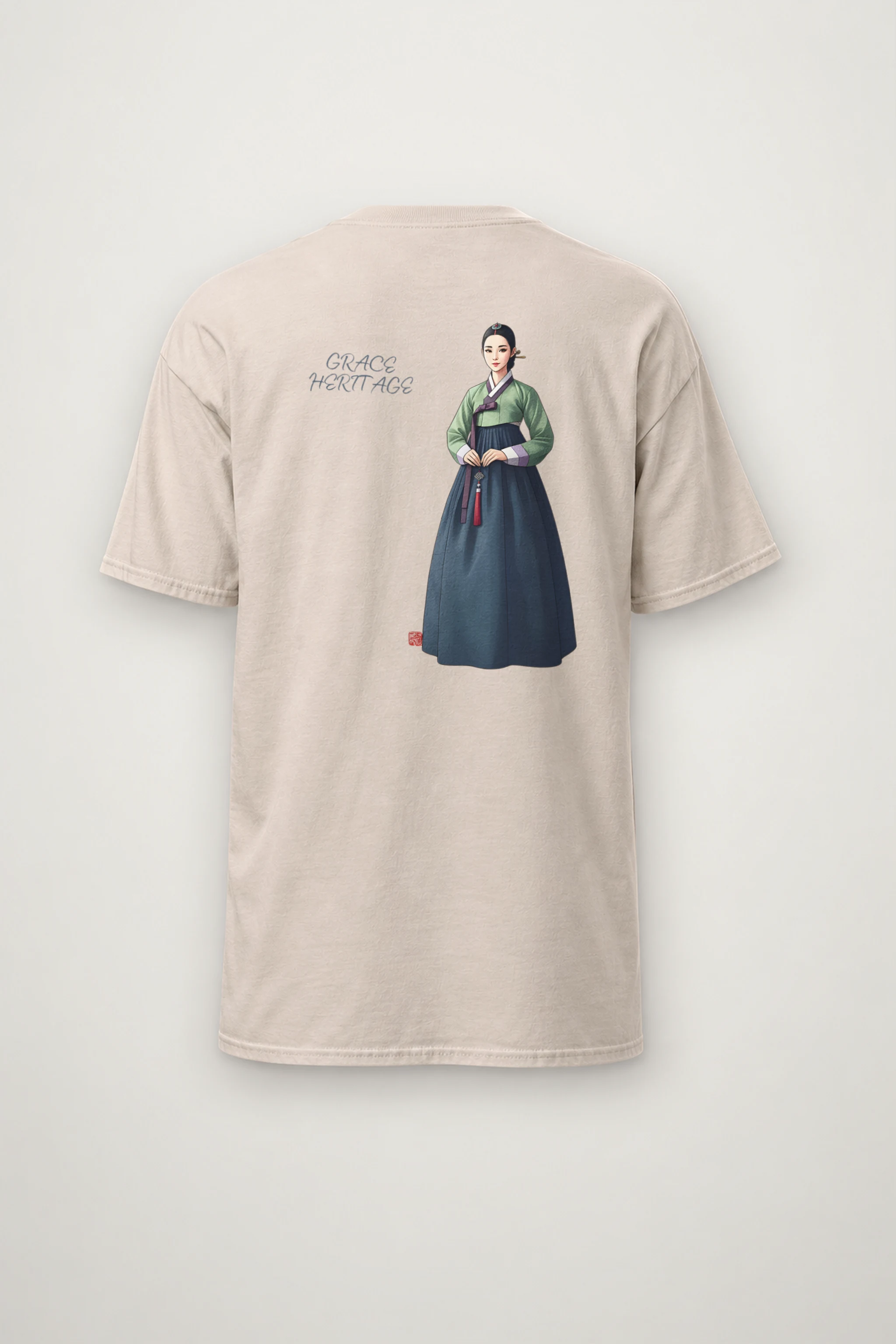 "Grace Heritage" Heavyweight Unisex Crewneck T-shirt