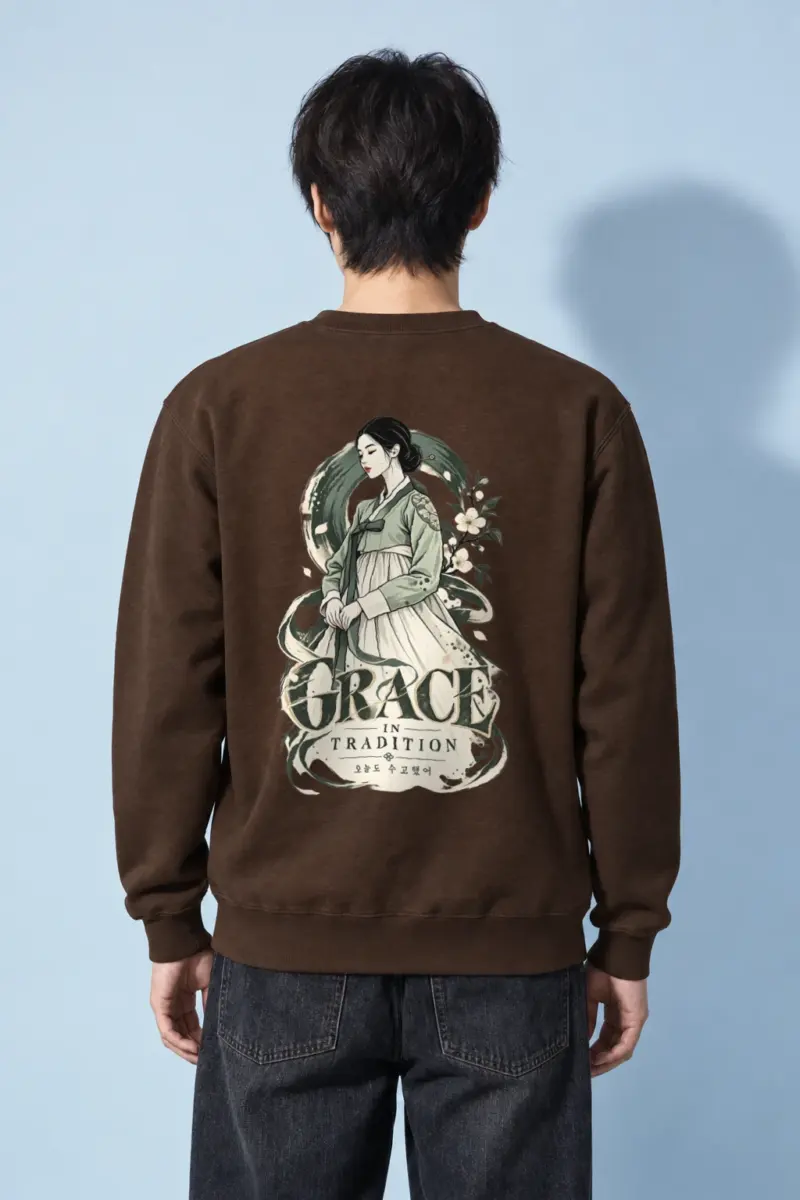 "Grace In Tradition" Heavy Blend Unisex Crewneck Sweatshirt