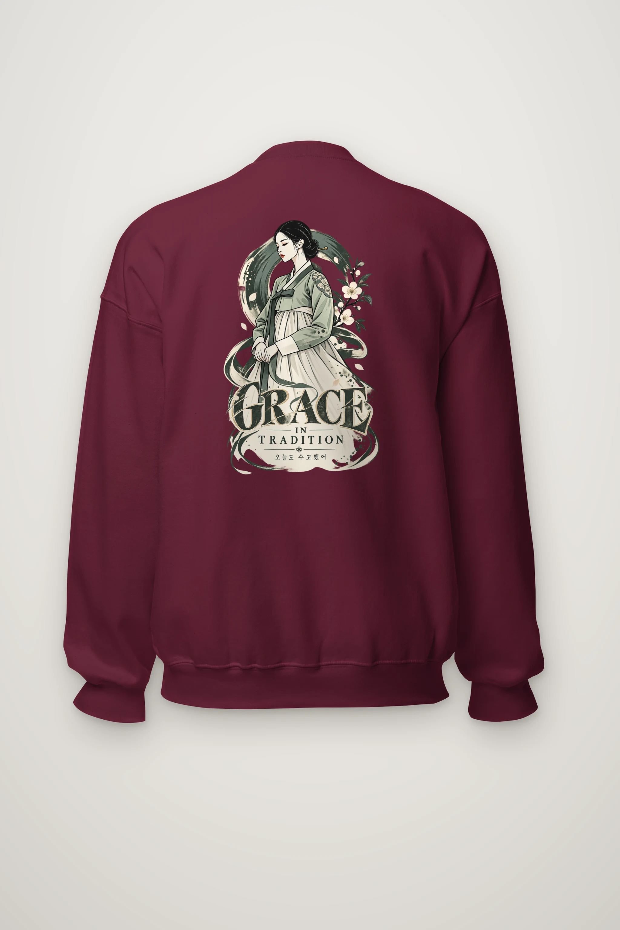 "Grace In Tradition" Heavy Blend Unisex Crewneck Sweatshirt