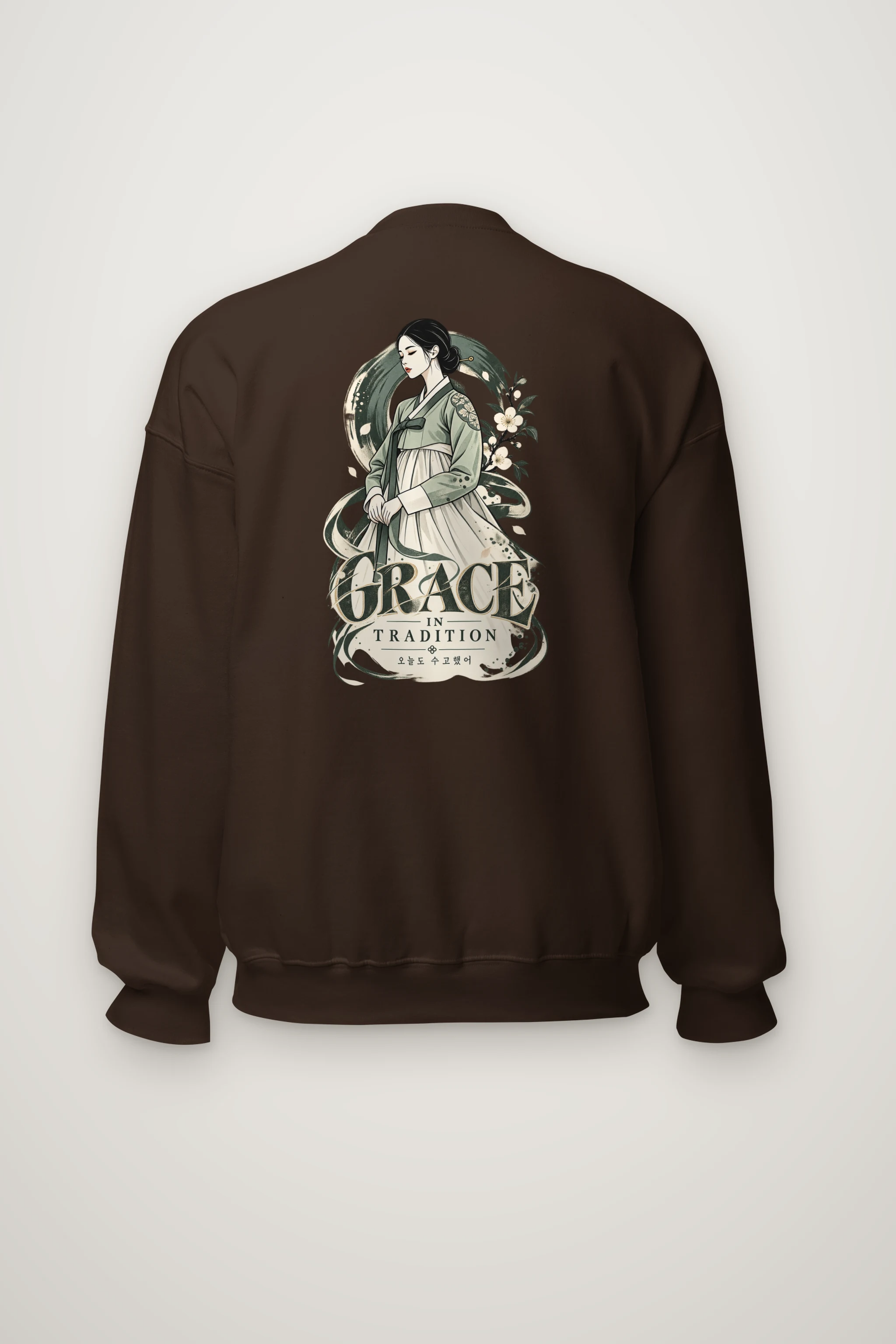 "Grace In Tradition" Heavy Blend Unisex Crewneck Sweatshirt