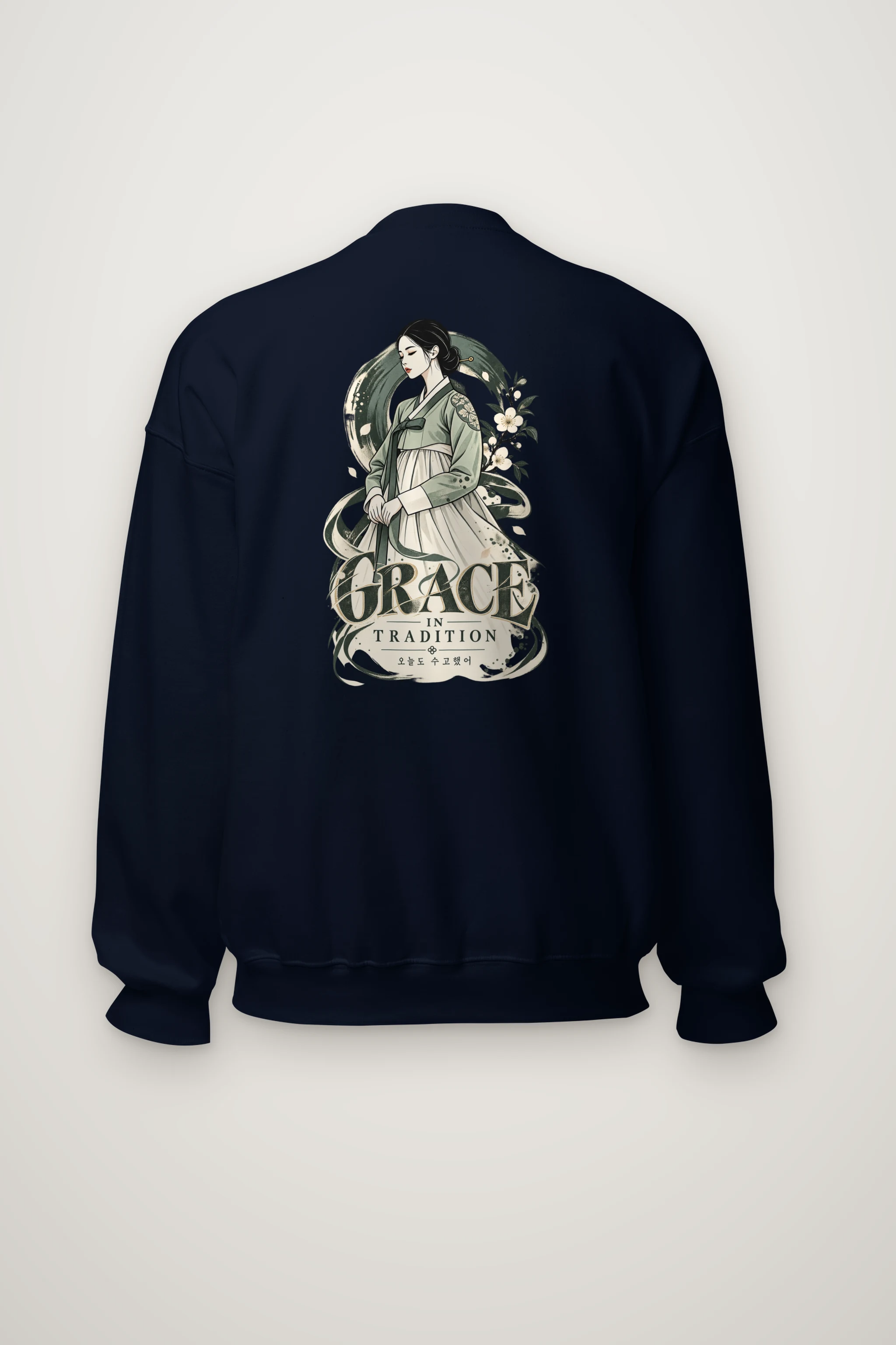 "Grace In Tradition" Heavy Blend Unisex Crewneck Sweatshirt