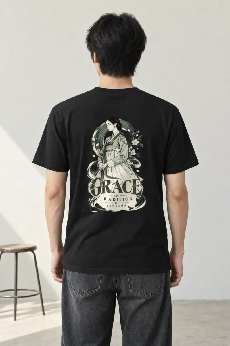 "Grace In Tradition" Heavyweight Unisex Crewneck T-shirt