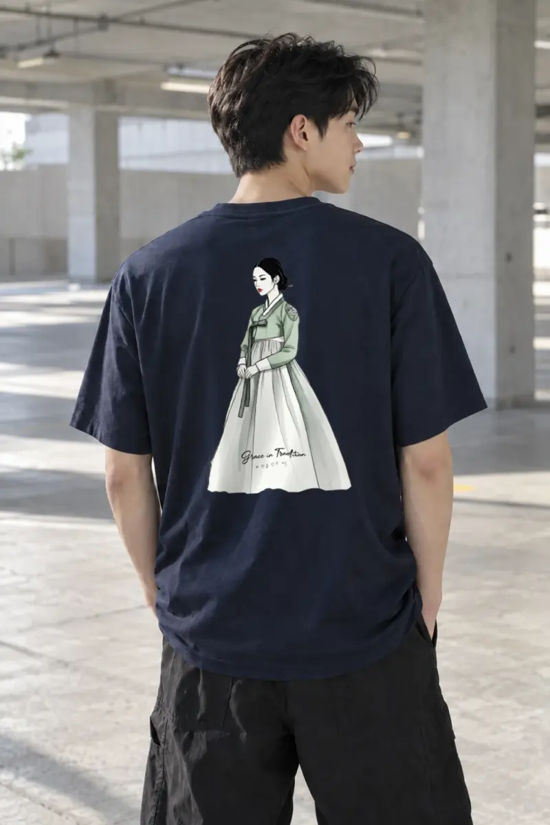 "Grace In Tradition" Heavyweight Unisex Crewneck T-shirt | Gildan 5000