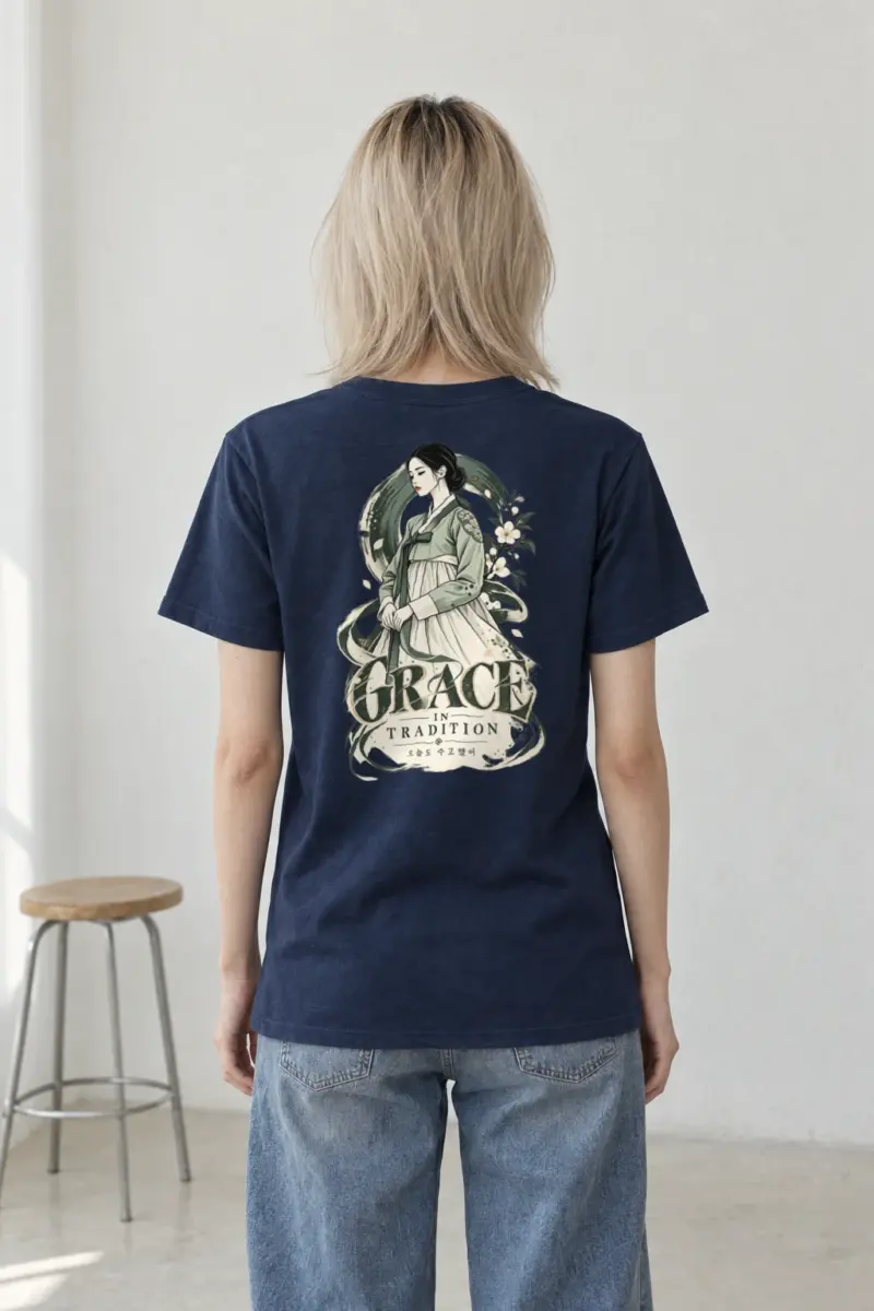 "Grace In Tradition" Heavyweight Unisex Crewneck T-shirt | Gildan 5000