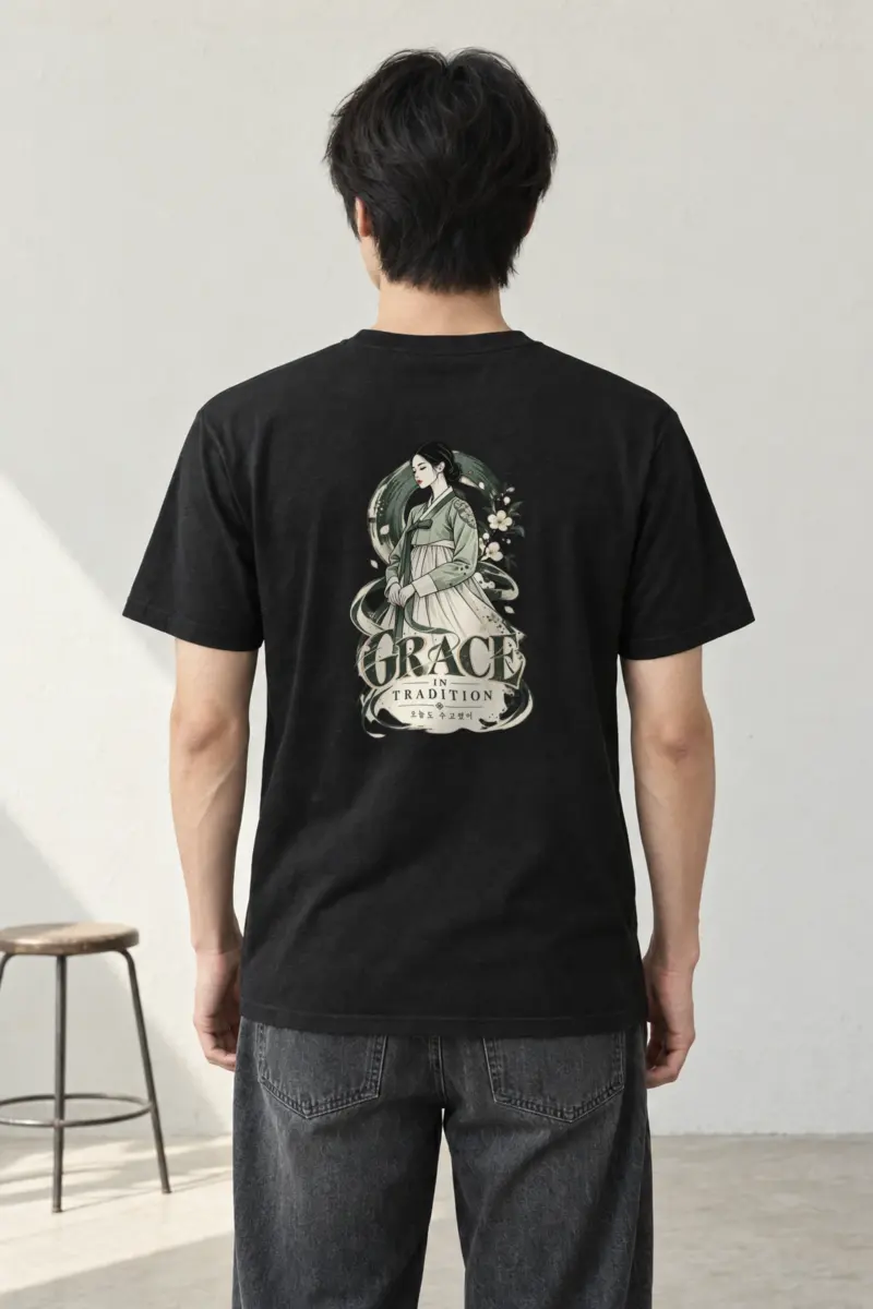 "Grace In Tradition" Heavyweight Unisex Crewneck T-shirt
