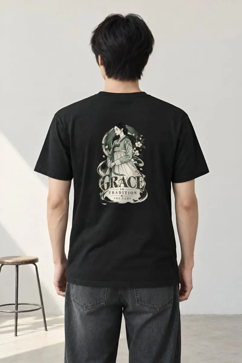 "Grace In Tradition" Heavyweight Unisex Crewneck T-shirt