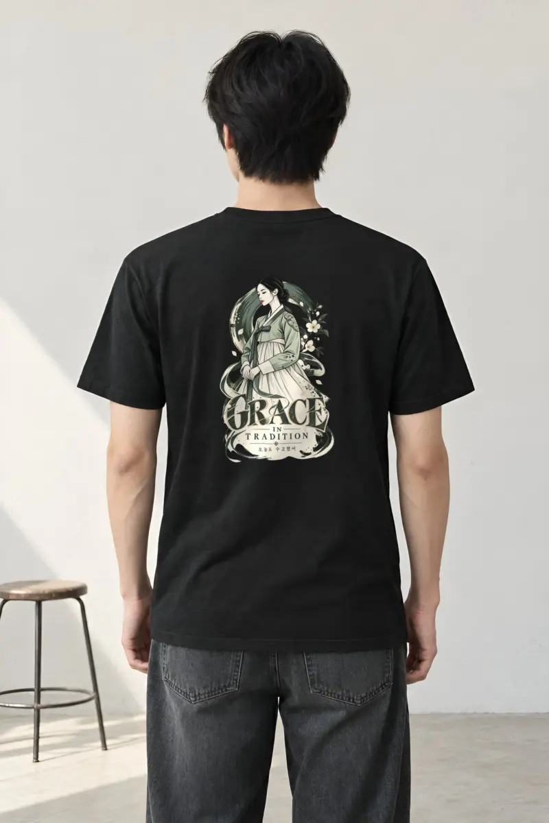 "Grace In Tradition" Heavyweight Unisex Crewneck T-shirt