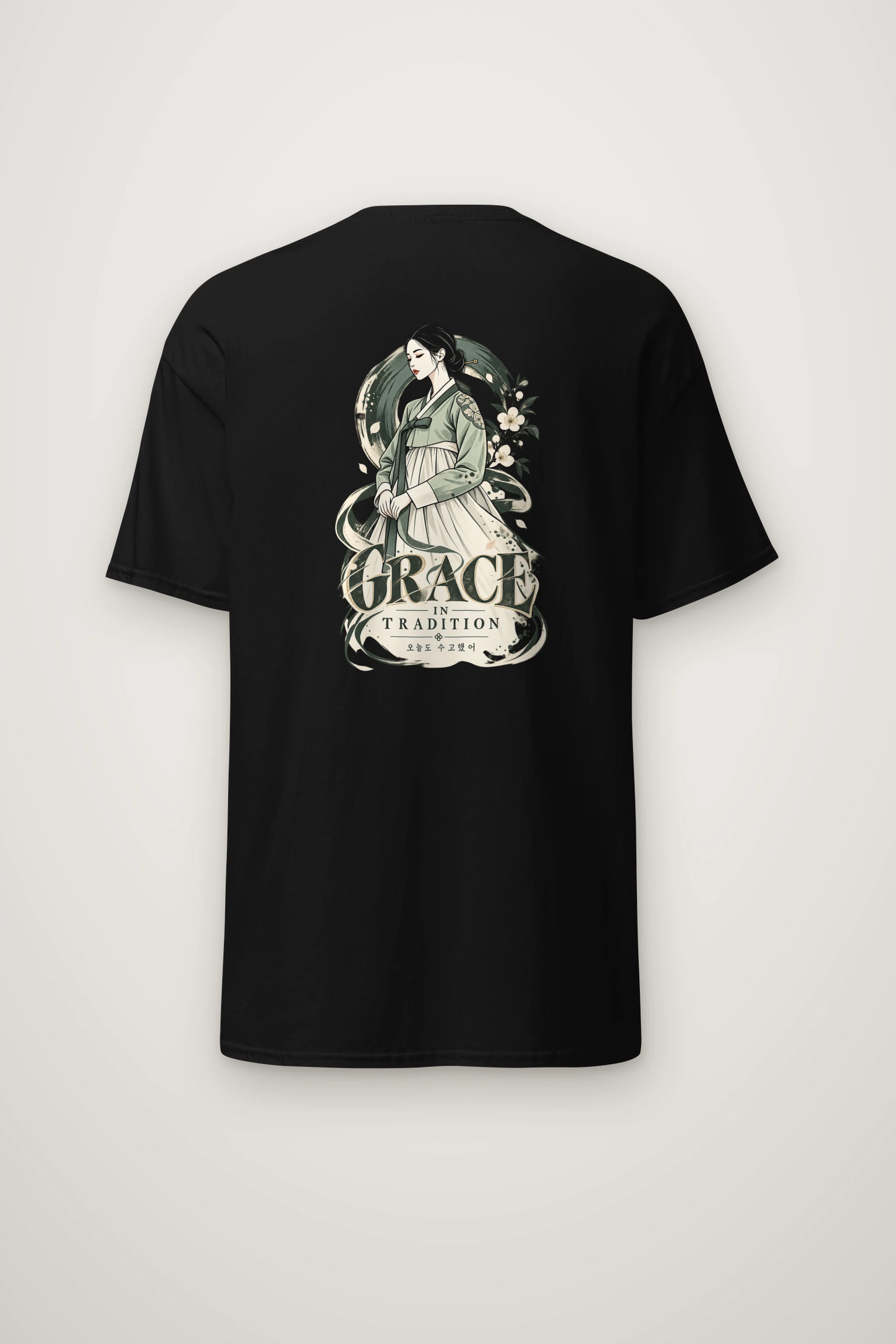 "Grace In Tradition" Heavyweight Unisex Crewneck T-shirt