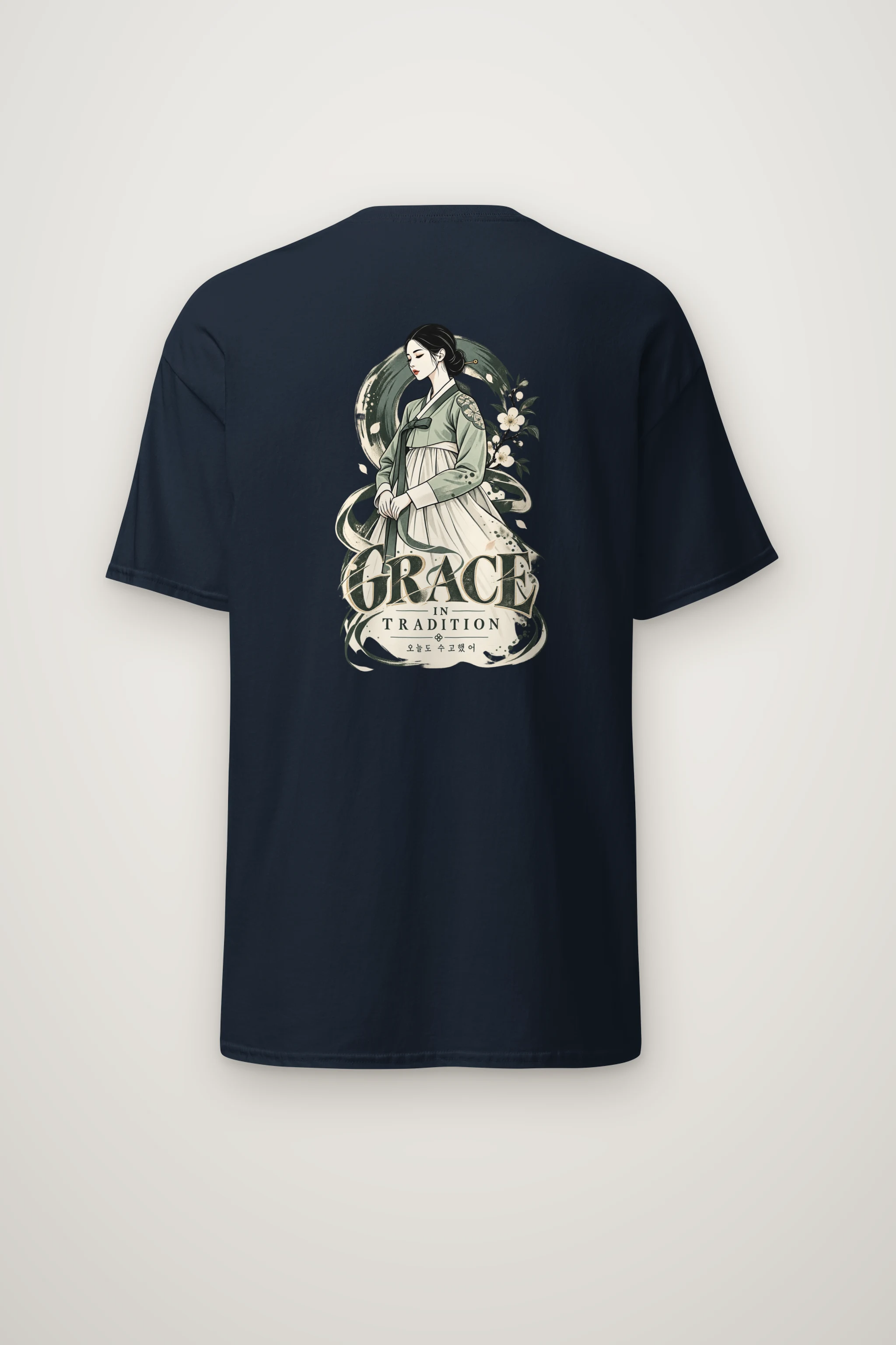 "Grace In Tradition" Heavyweight Unisex Crewneck T-shirt