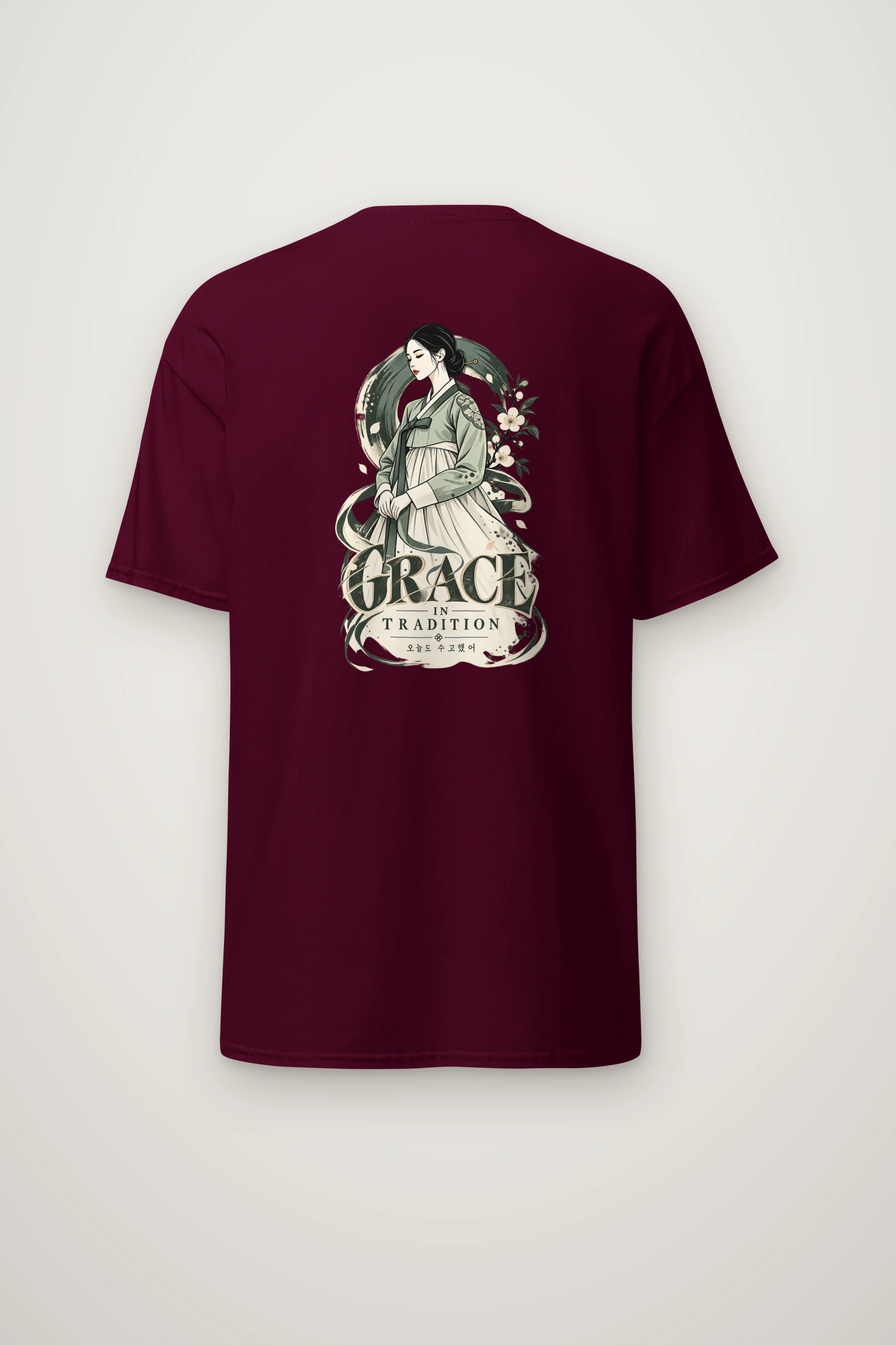 "Grace In Tradition" Heavyweight Unisex Crewneck T-shirt