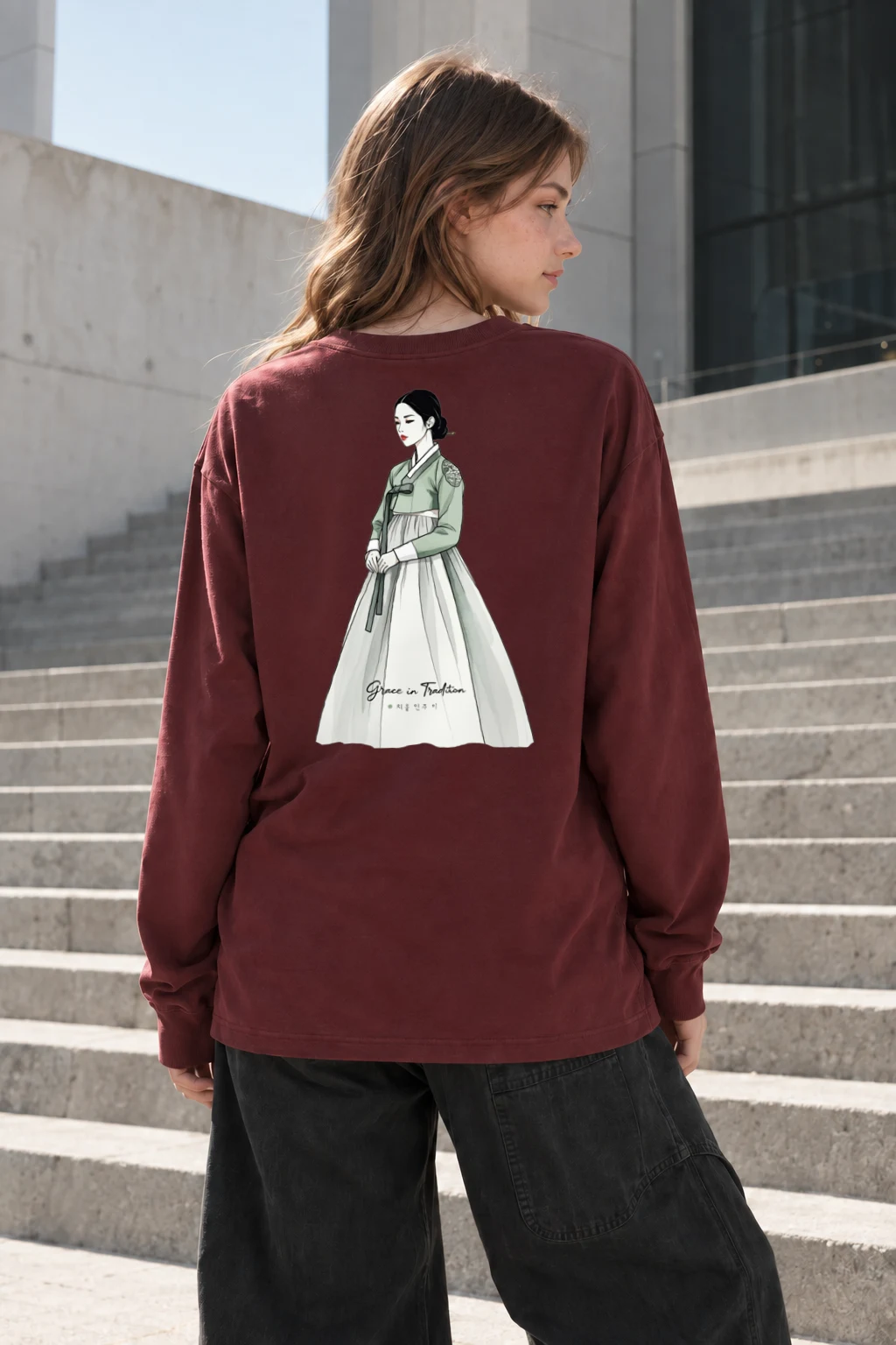 "Grace In Tradition" Unisex Longsleeve T-shirt | Gildan 2400