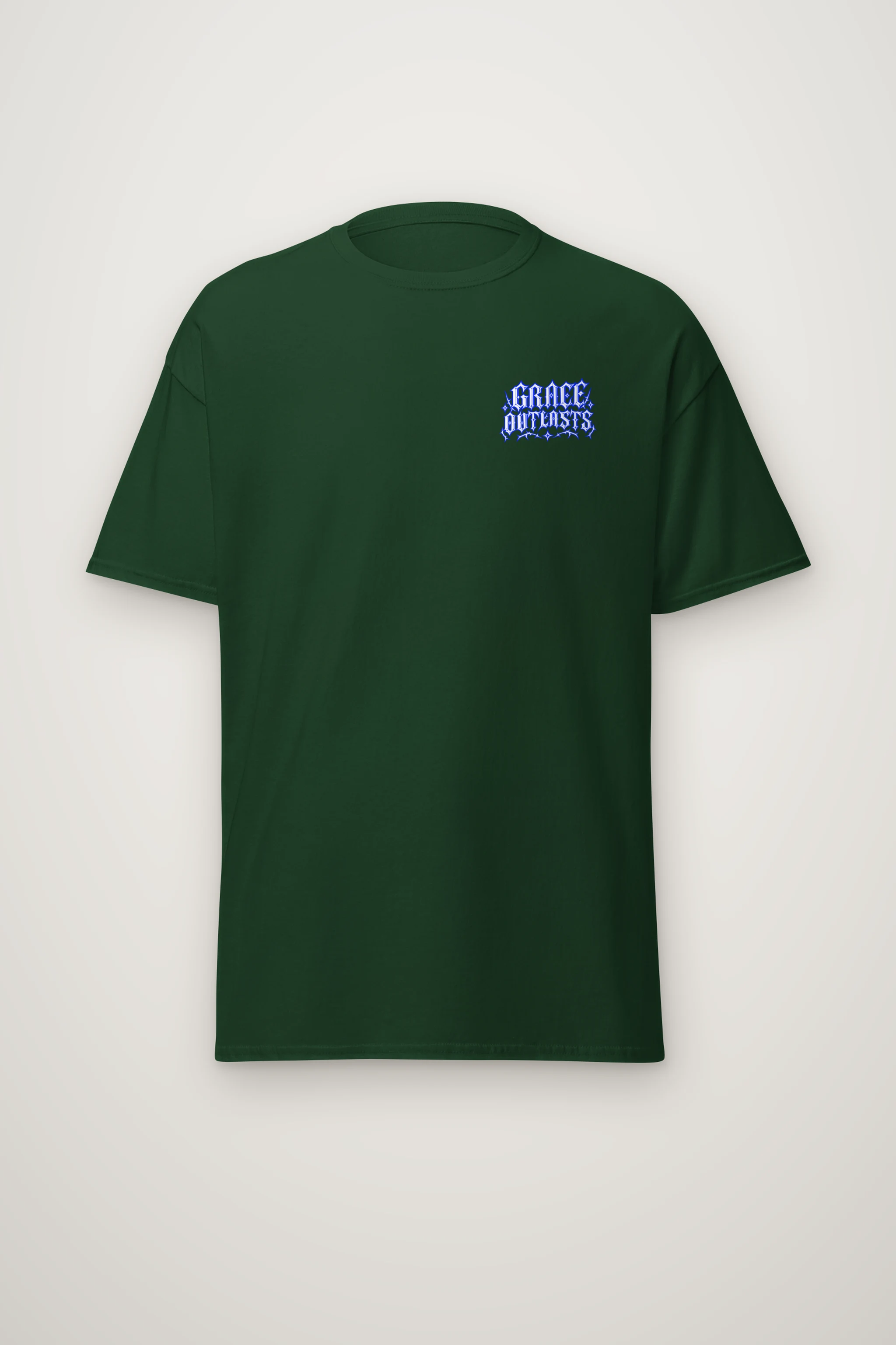 "Grace Outlasts" Heavyweight Unisex Crewneck T-shirt