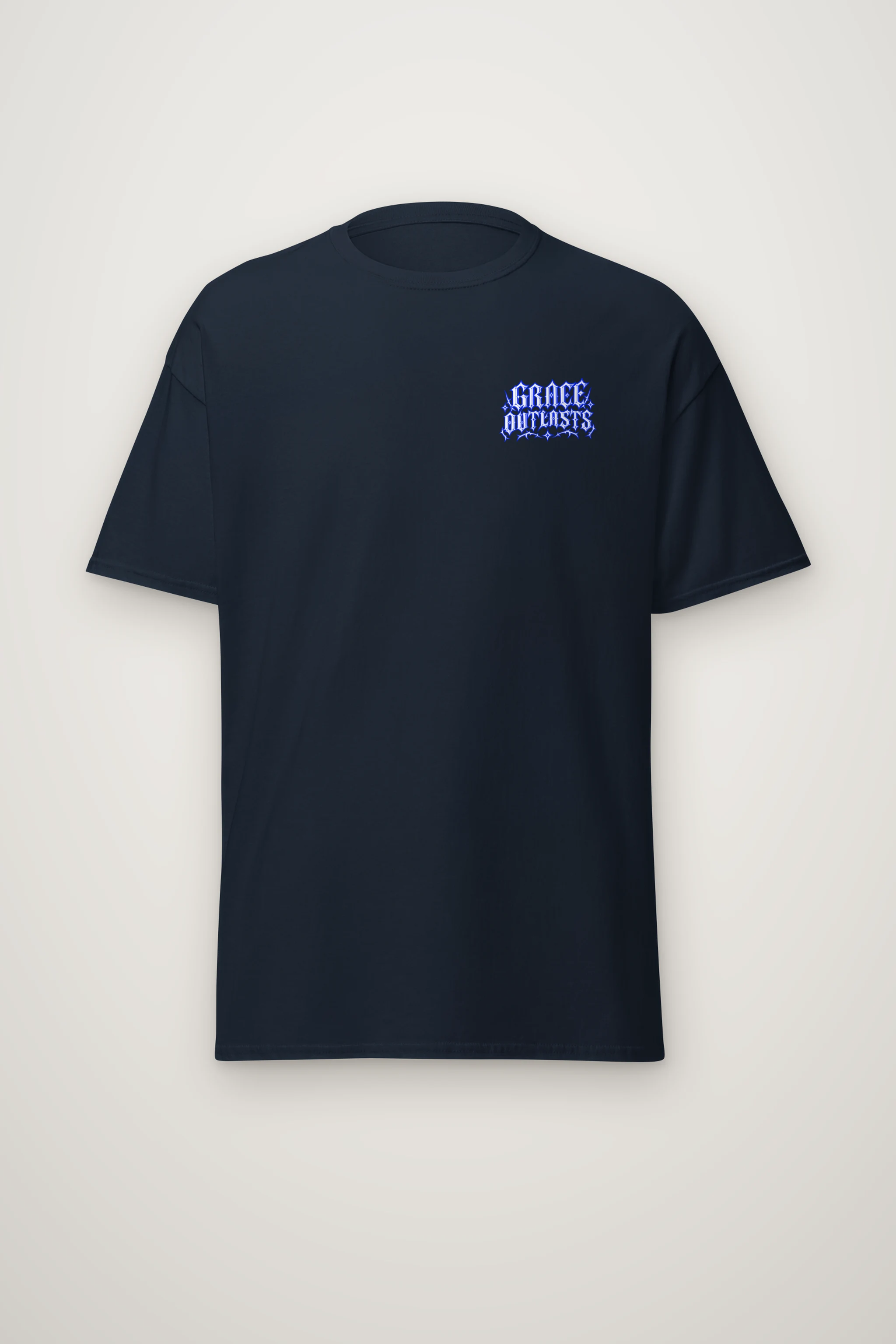 "Grace Outlasts" Heavyweight Unisex Crewneck T-shirt