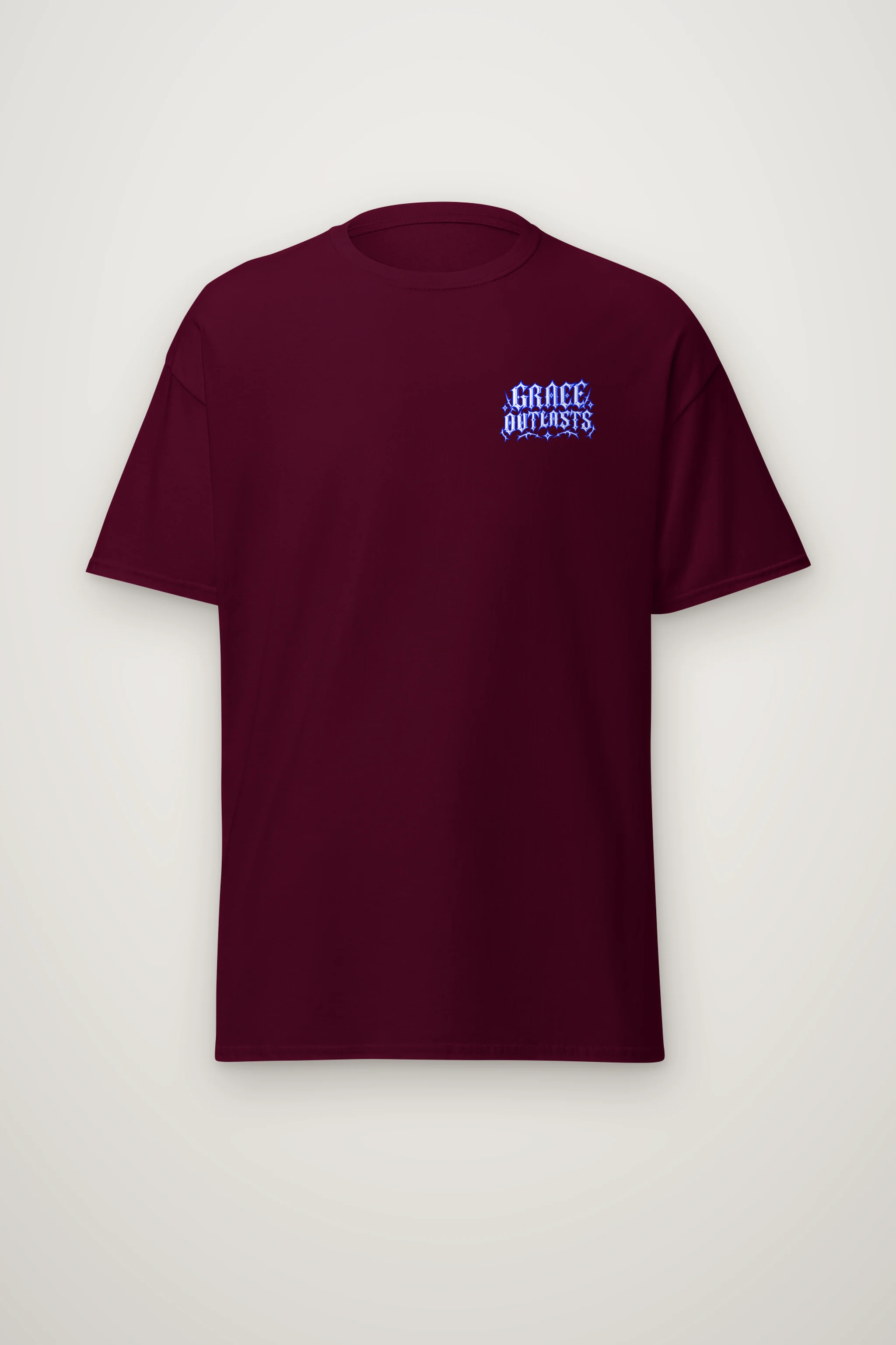 "Grace Outlasts" Heavyweight Unisex Crewneck T-shirt