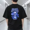 "Grace Outlasts" Men's Oversized Heavyweight Crewneck T-Shirt