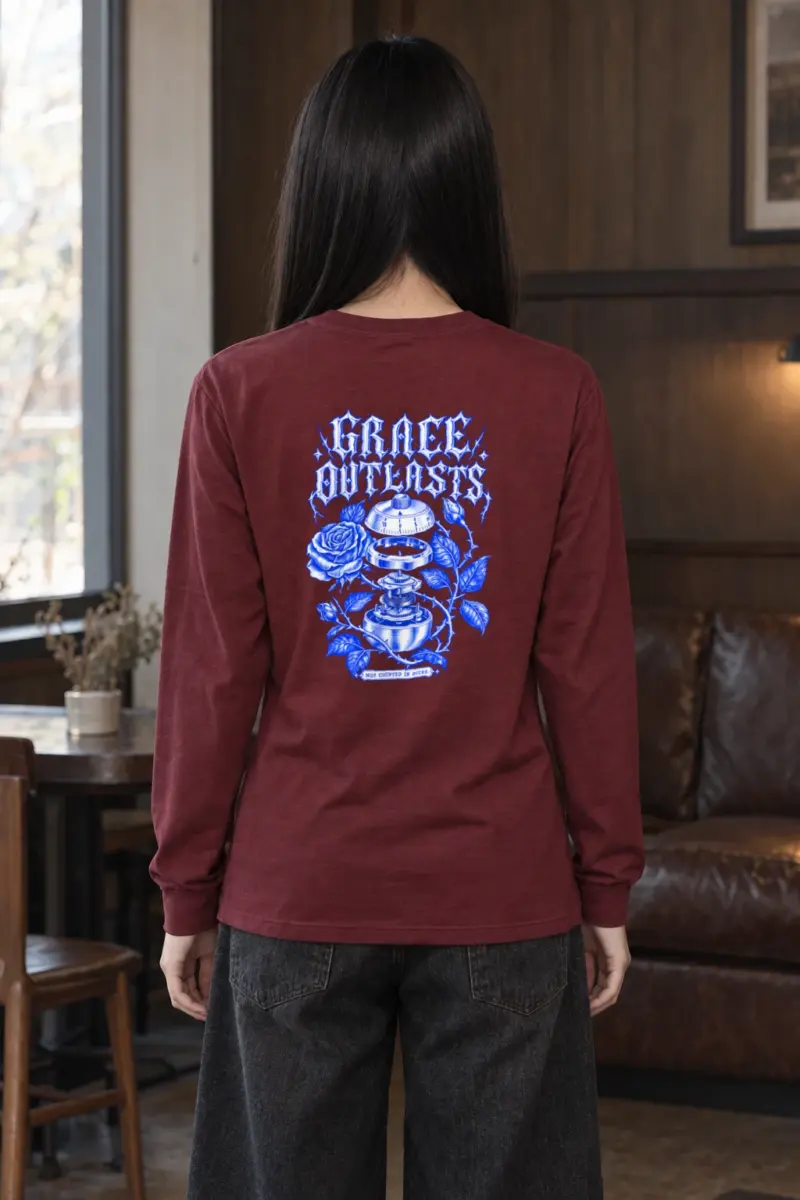 "Grace Outlasts" Unisex Longsleeve T-shirt