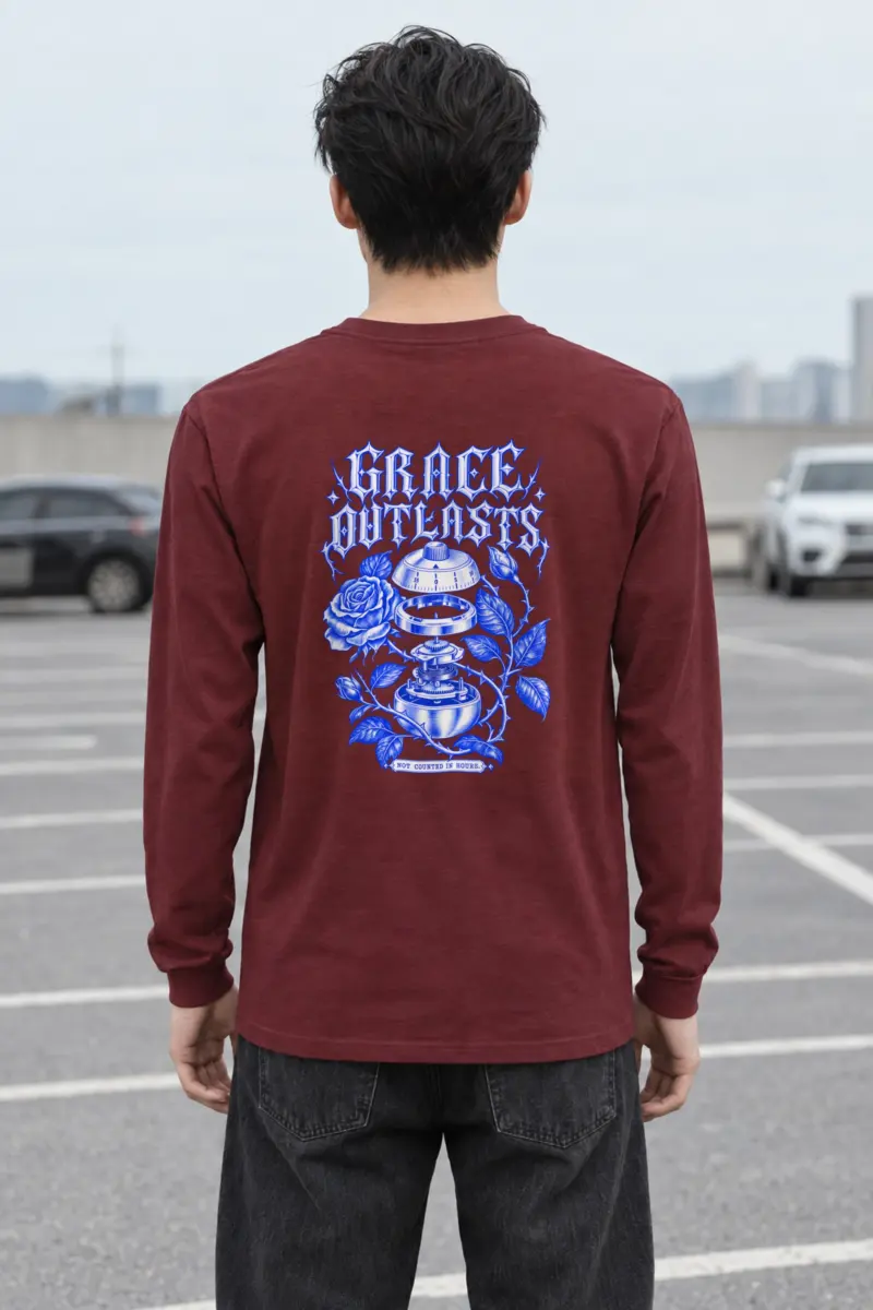 "Grace Outlasts" Unisex Longsleeve T-shirt