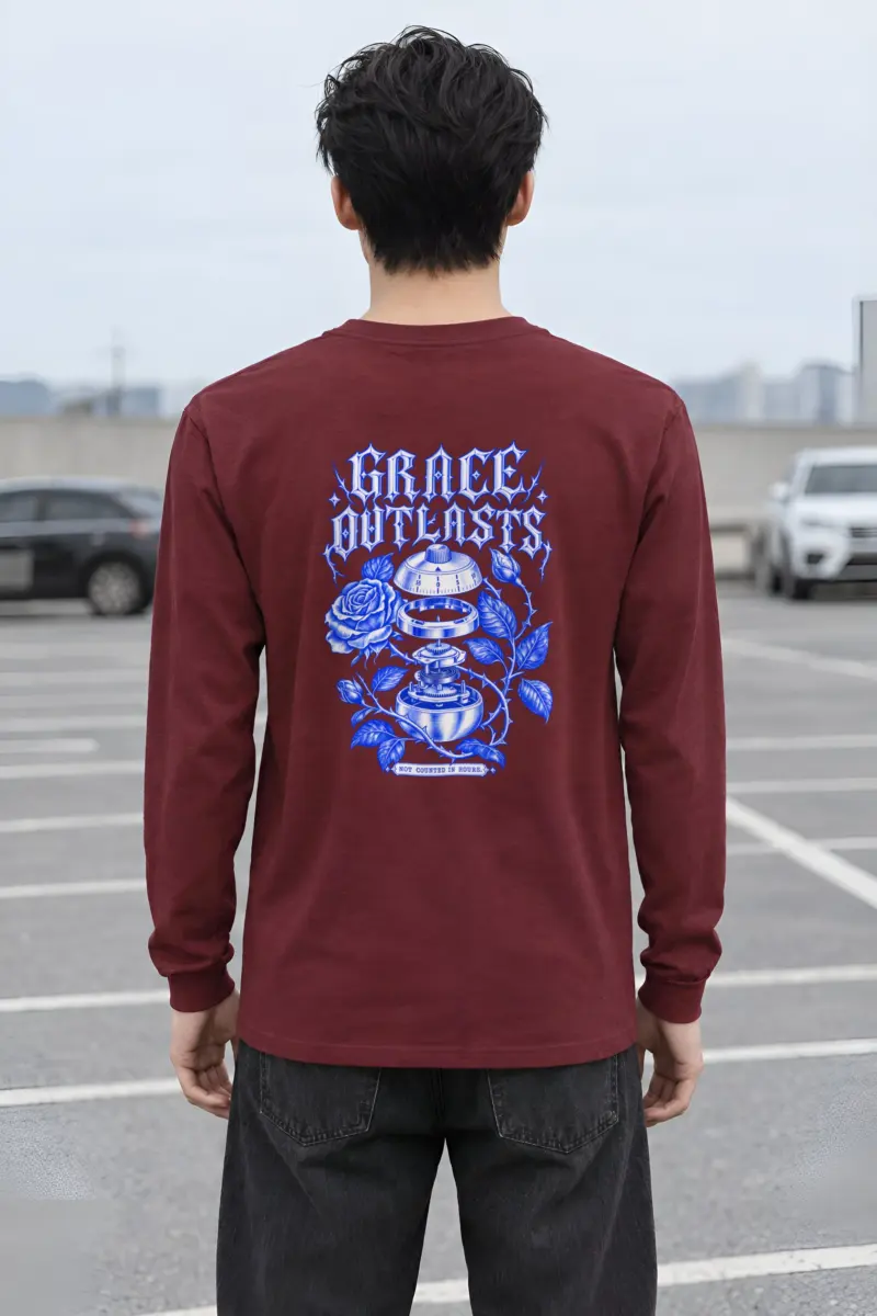 "Grace Outlasts" Unisex Longsleeve T-shirt