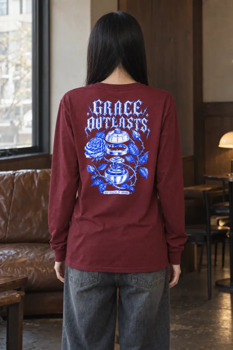 "Grace Outlasts" Unisex Longsleeve T-shirt