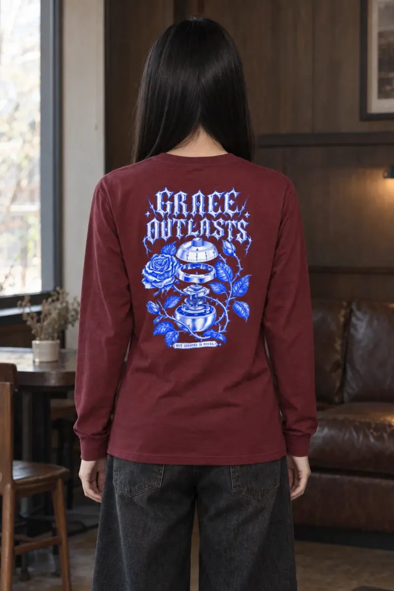 "Grace Outlasts" Unisex Longsleeve T-shirt