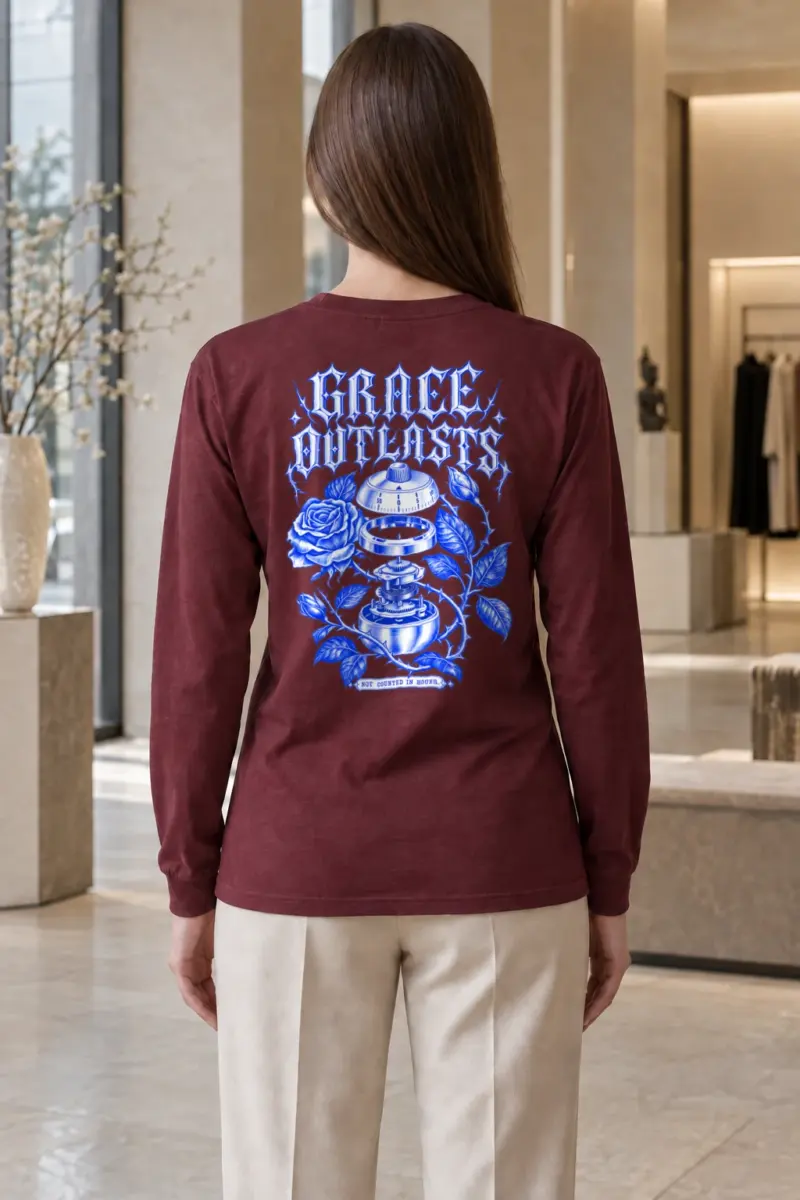 “Grace Outlasts” Unisex Longsleeve T-shirt | Gildan 2400