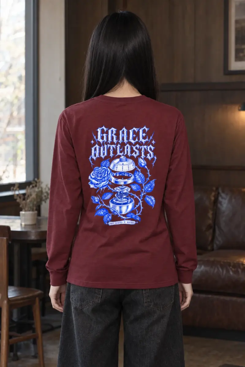 "Grace Outlasts" Unisex Longsleeve T-shirt
