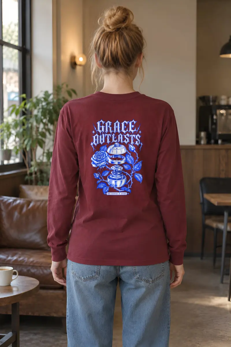 "Grace Outlasts" Unisex Longsleeve T-shirt