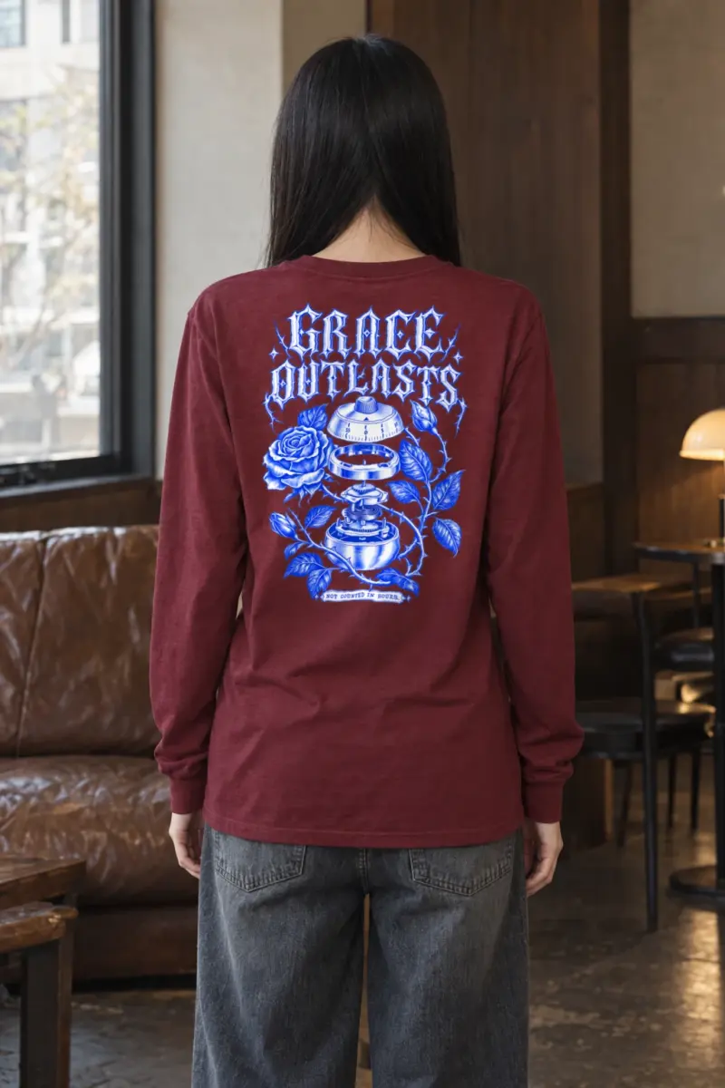 "Grace Outlasts" Unisex Longsleeve T-shirt | Gildan 2400