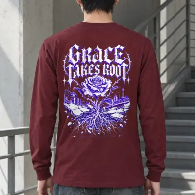 "Grace Takes Root" Unisex Longsleeve T-shirt