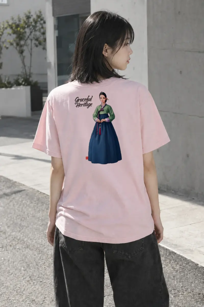 "Graceful Heritage" Heavyweight Unisex Crewneck T-shirt | Gildan 5000