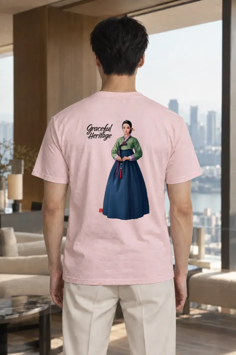 "Graceful Heritage" Heavyweight Unisex Crewneck T-shirt | Gildan 5000