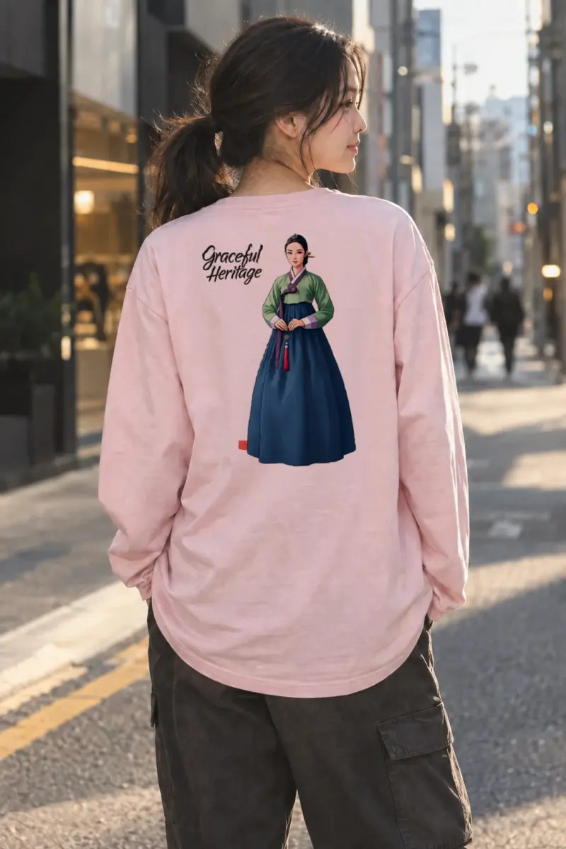 "Graceful Heritage" Unisex Longsleeve T-shirt | Gildan 2400