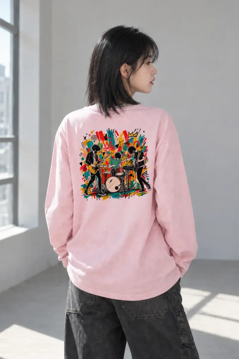 "Graffiti Band Session" Unisex Longsleeve T-shirt | Gildan 2400