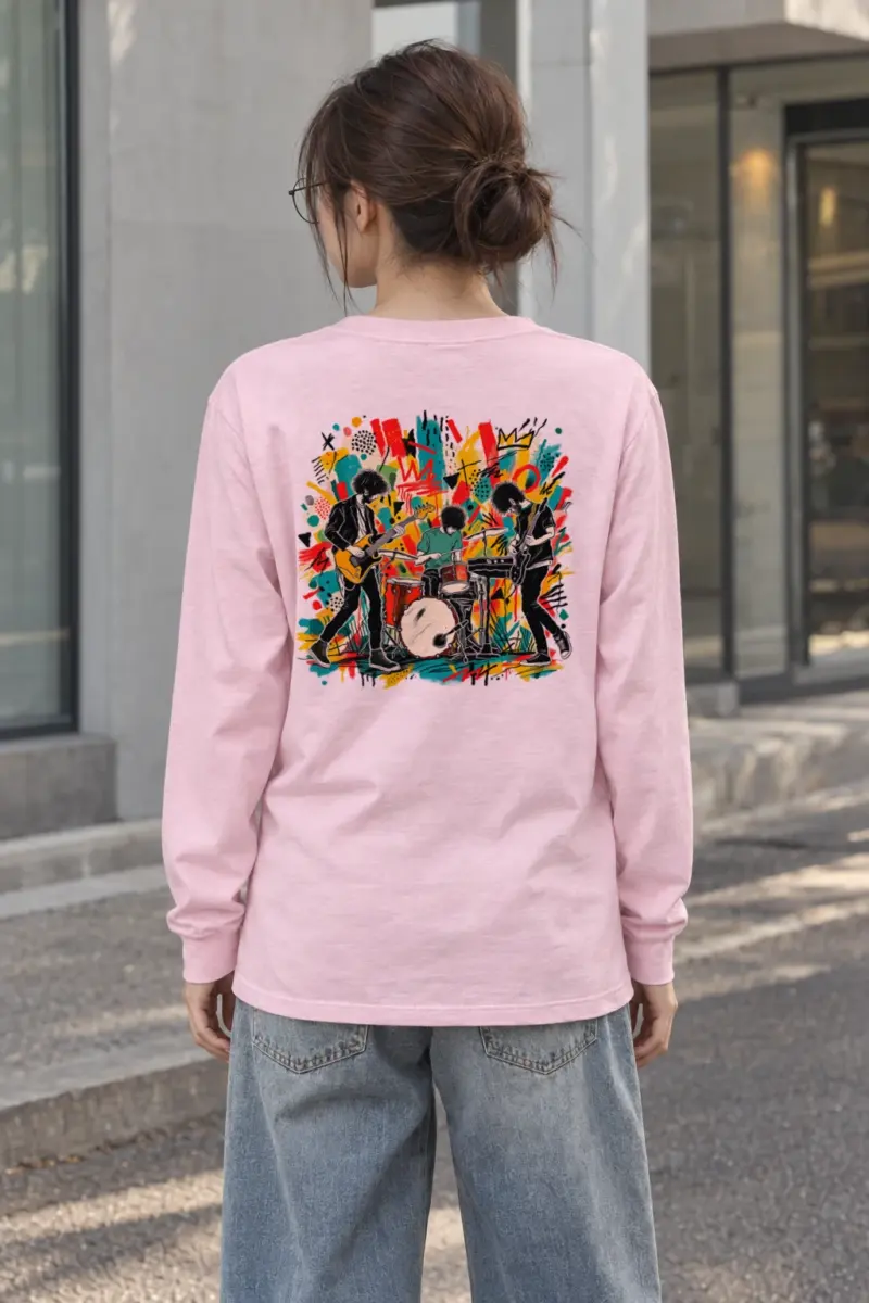 "Graffiti Band Session" Unisex Longsleeve T-shirt | Gildan 2400