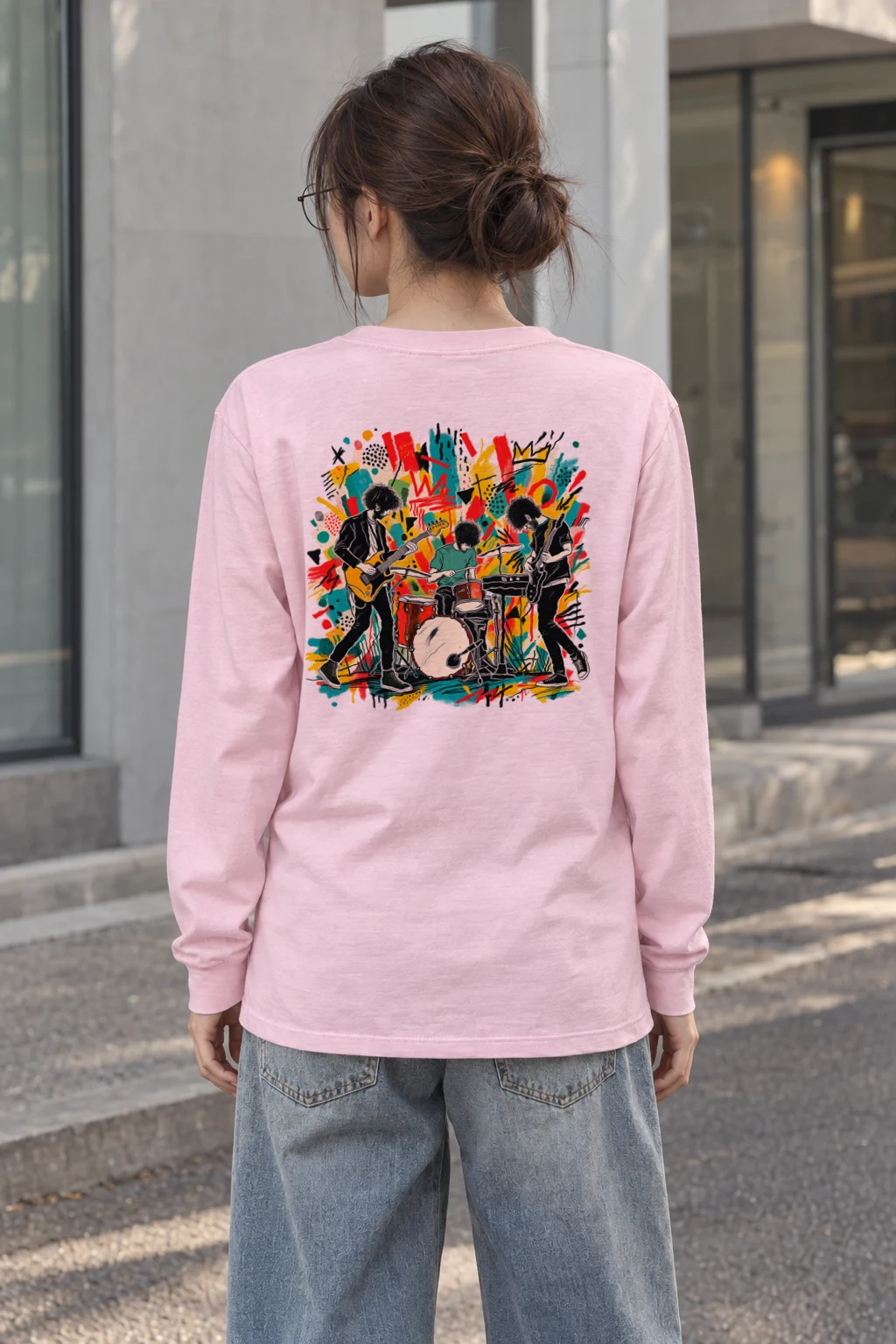 "Graffiti Band Session" Unisex Longsleeve T-shirt | Gildan 2400