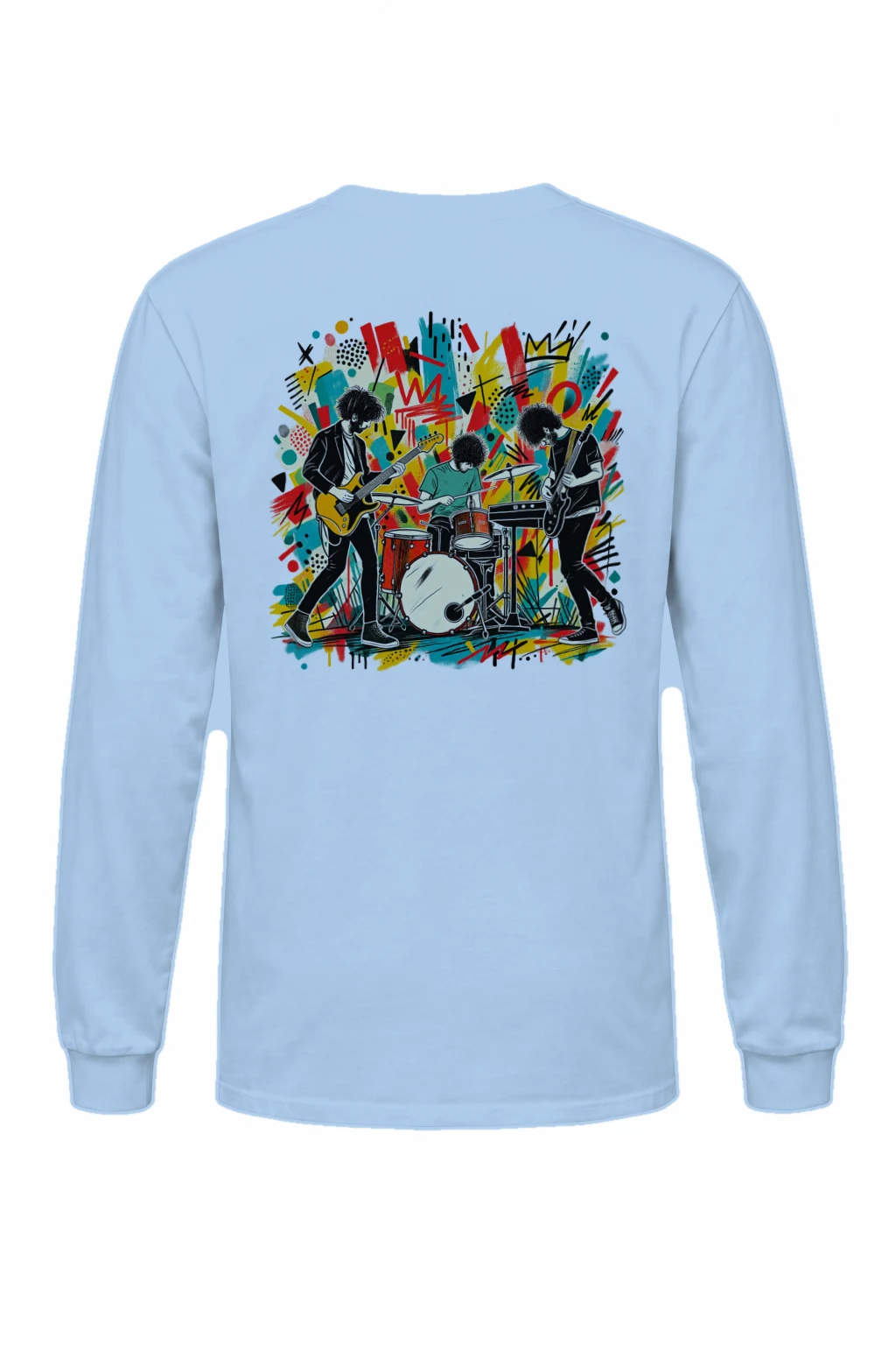 "Graffiti Band Session" Unisex Longsleeve T-shirt | Gildan 2400