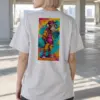 "Graffiti Monkey" Heavyweight Unisex Crewneck T-shirt | Gildan 5000