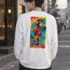 "Graffiti Monkey" Unisex Longsleeve T-shirt | Gildan 2400