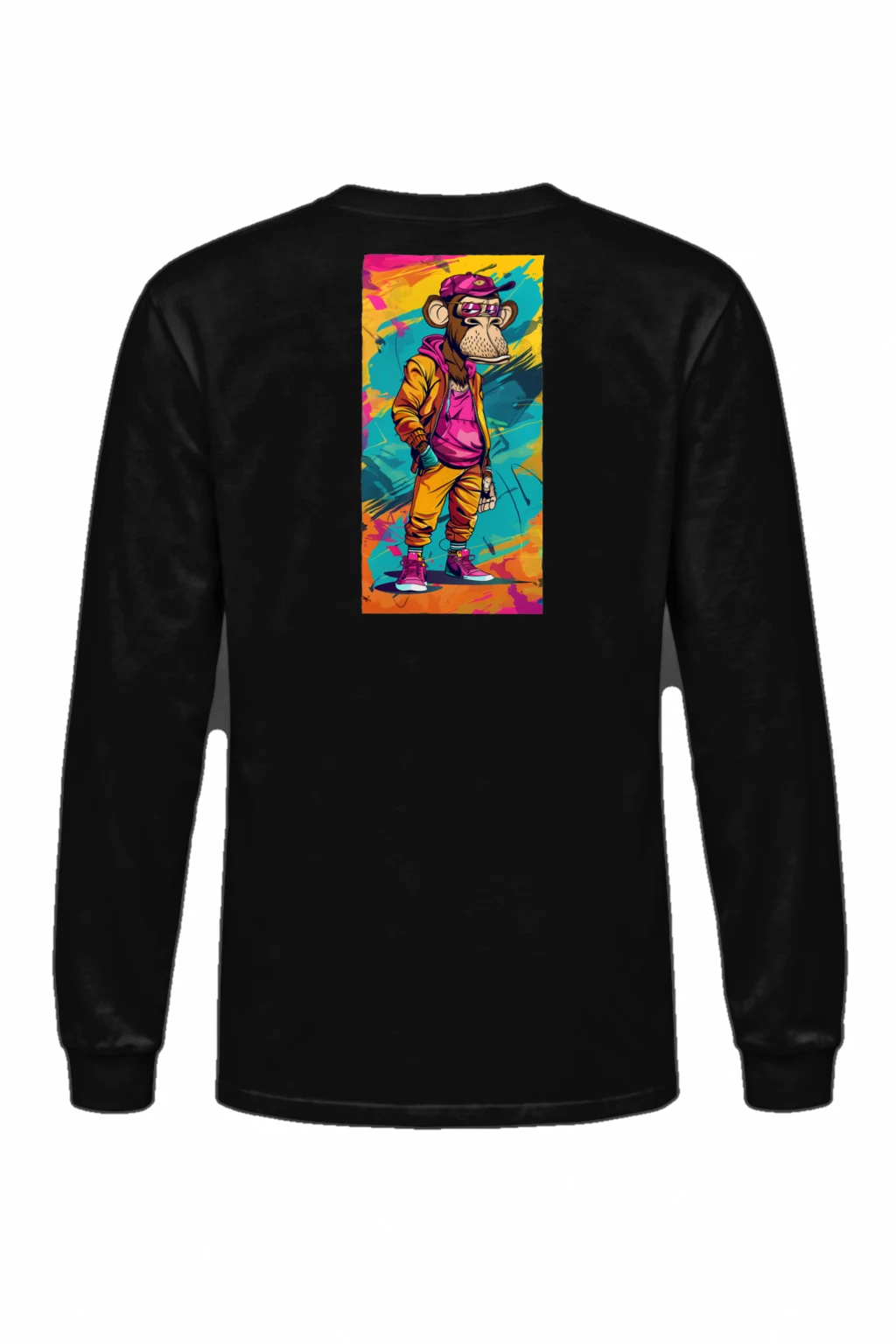"Graffiti Monkey" Unisex Longsleeve T-shirt | Gildan 2400