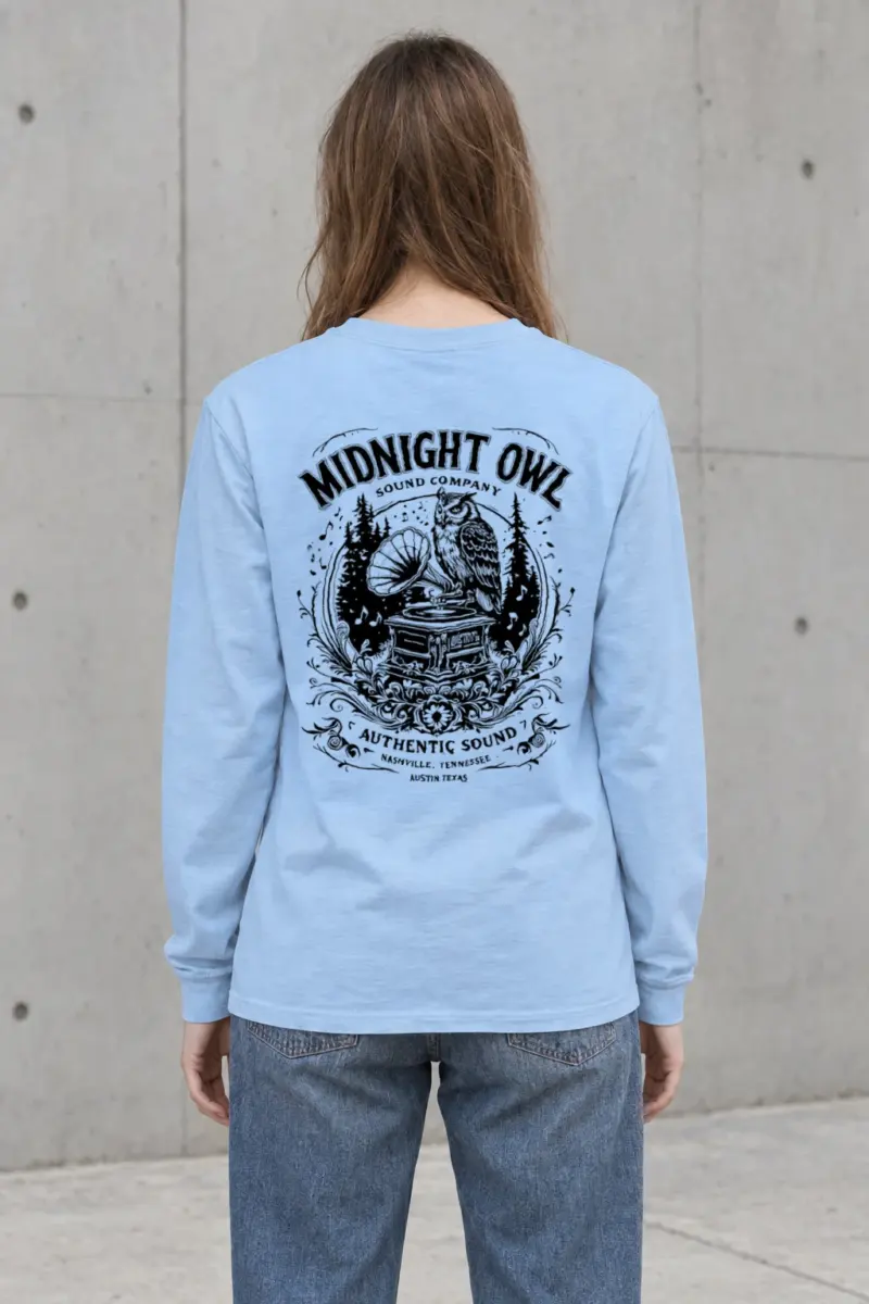 "Gramophone Grove" Unisex Longsleeve T-shirt