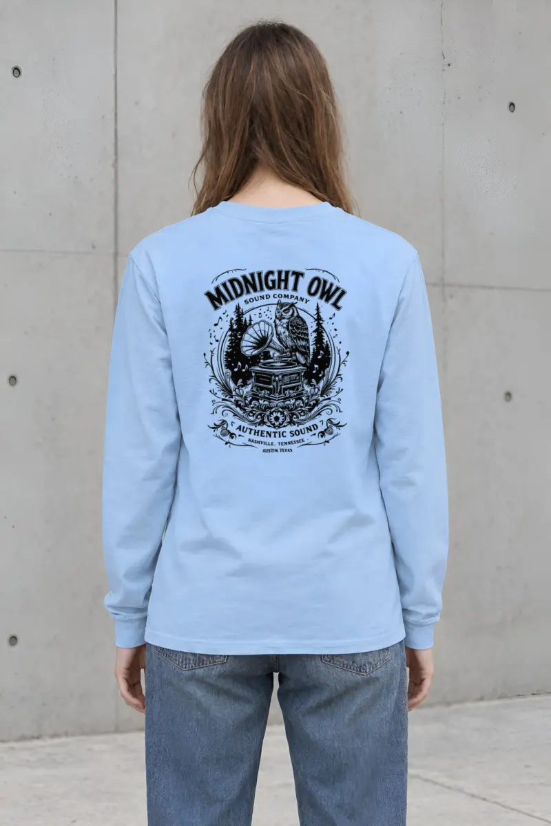 "Gramophone Grove" Unisex Longsleeve T-shirt