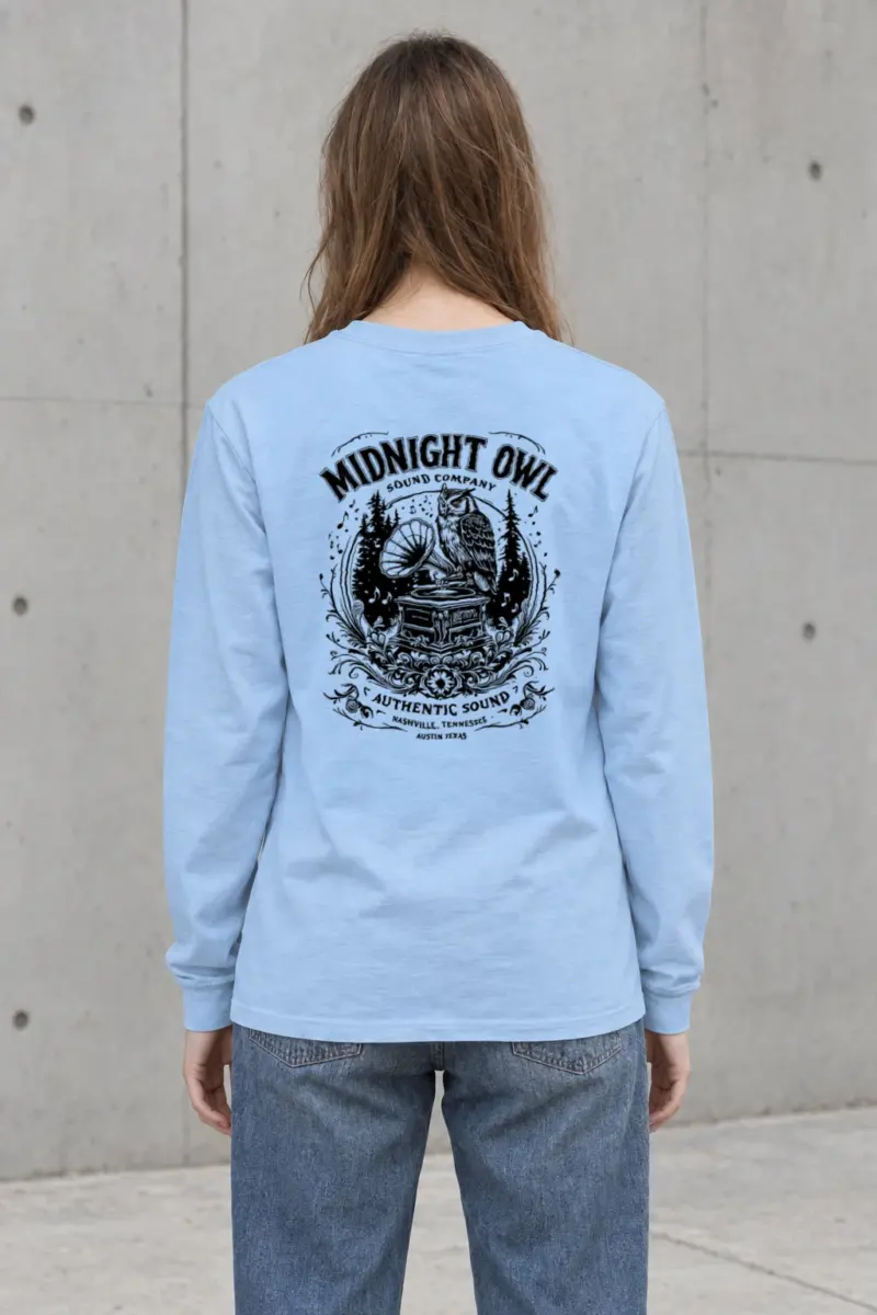 "Gramophone Grove" Unisex Longsleeve T-shirt