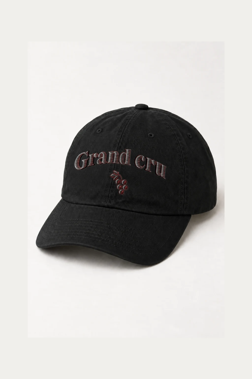 "Grand Cru Grapes" Classic Dad Hat · Embroidered | Yupoong 6245CM